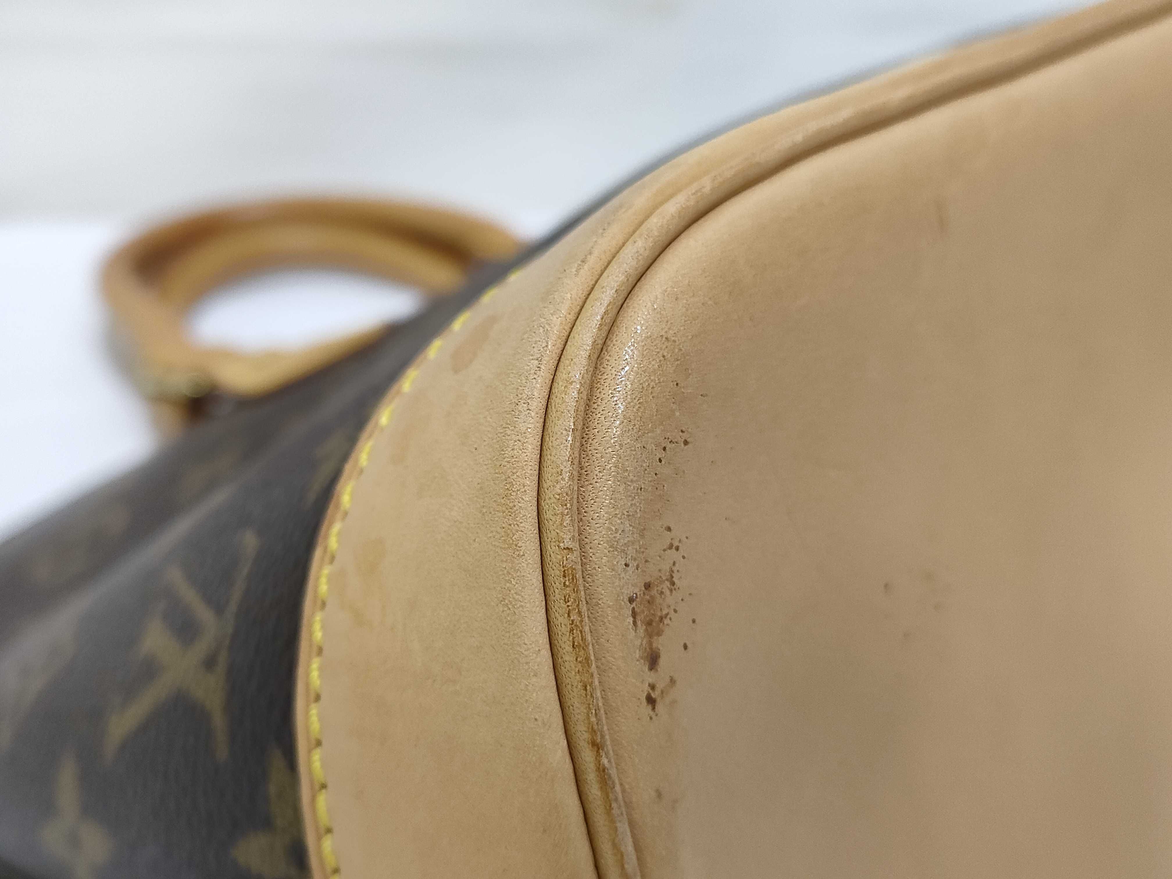Monogram Alma MM M40878 VI0918 Brown Handbag with Strap — view 6
