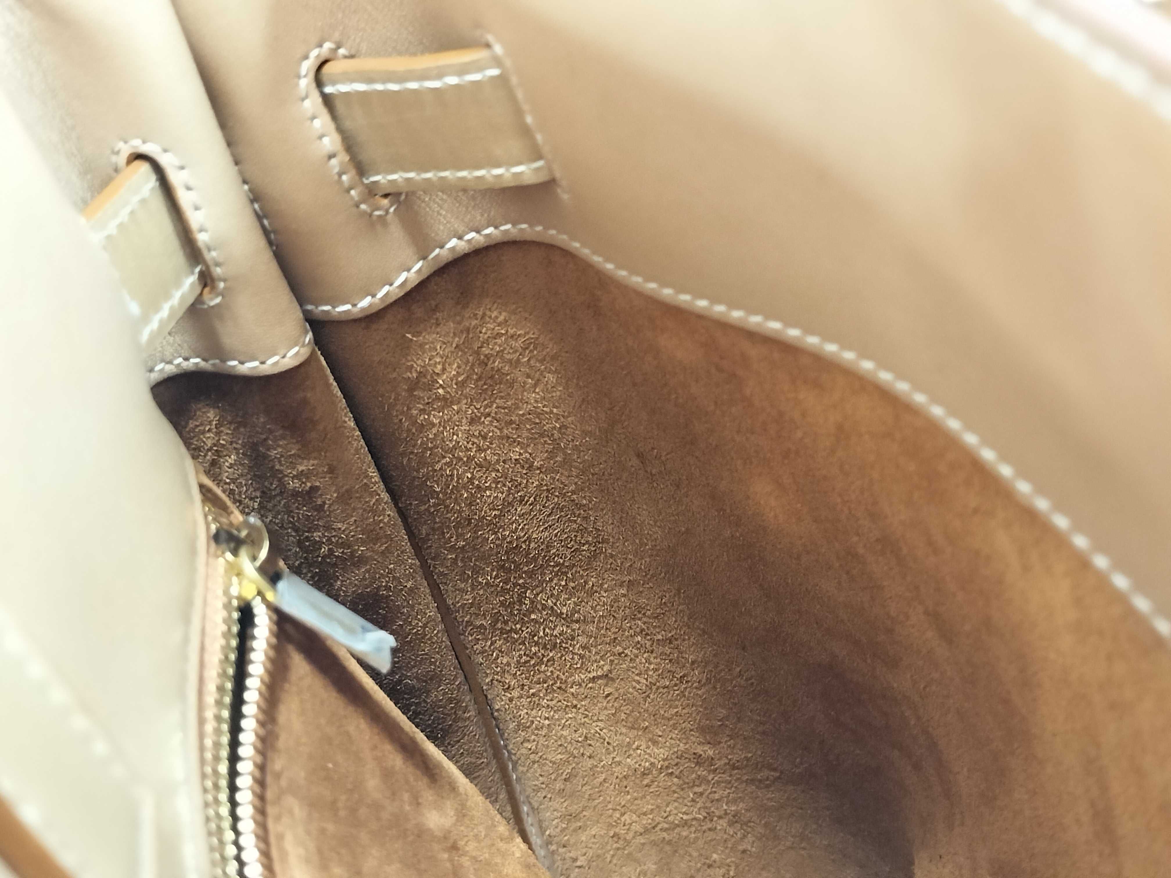 FR- Paris buckets Leather Shoulder bag Brown 727673 Shoulder bag — view 12