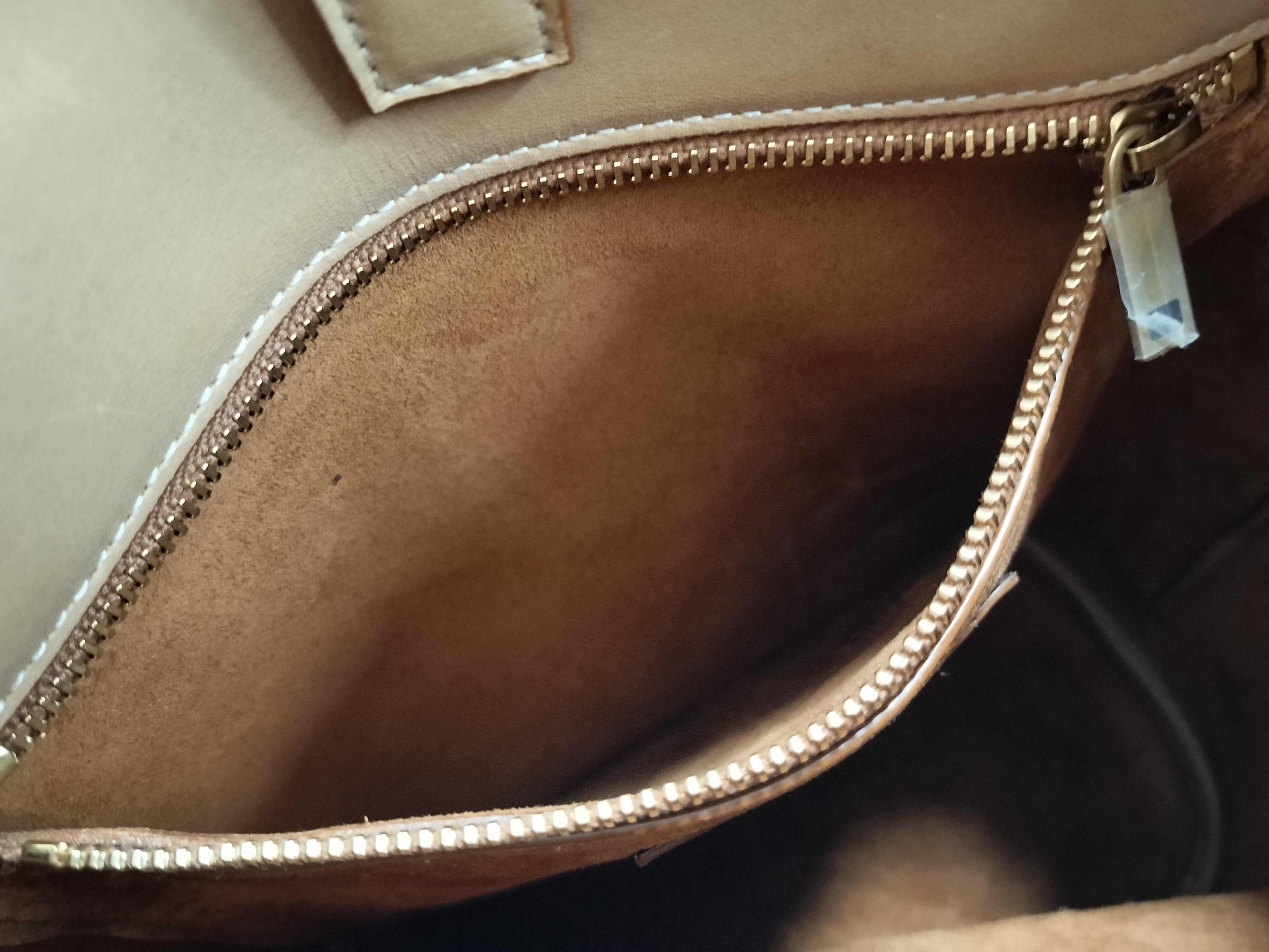 FR- Paris buckets Leather Shoulder bag Brown 727673 Shoulder bag — view 10