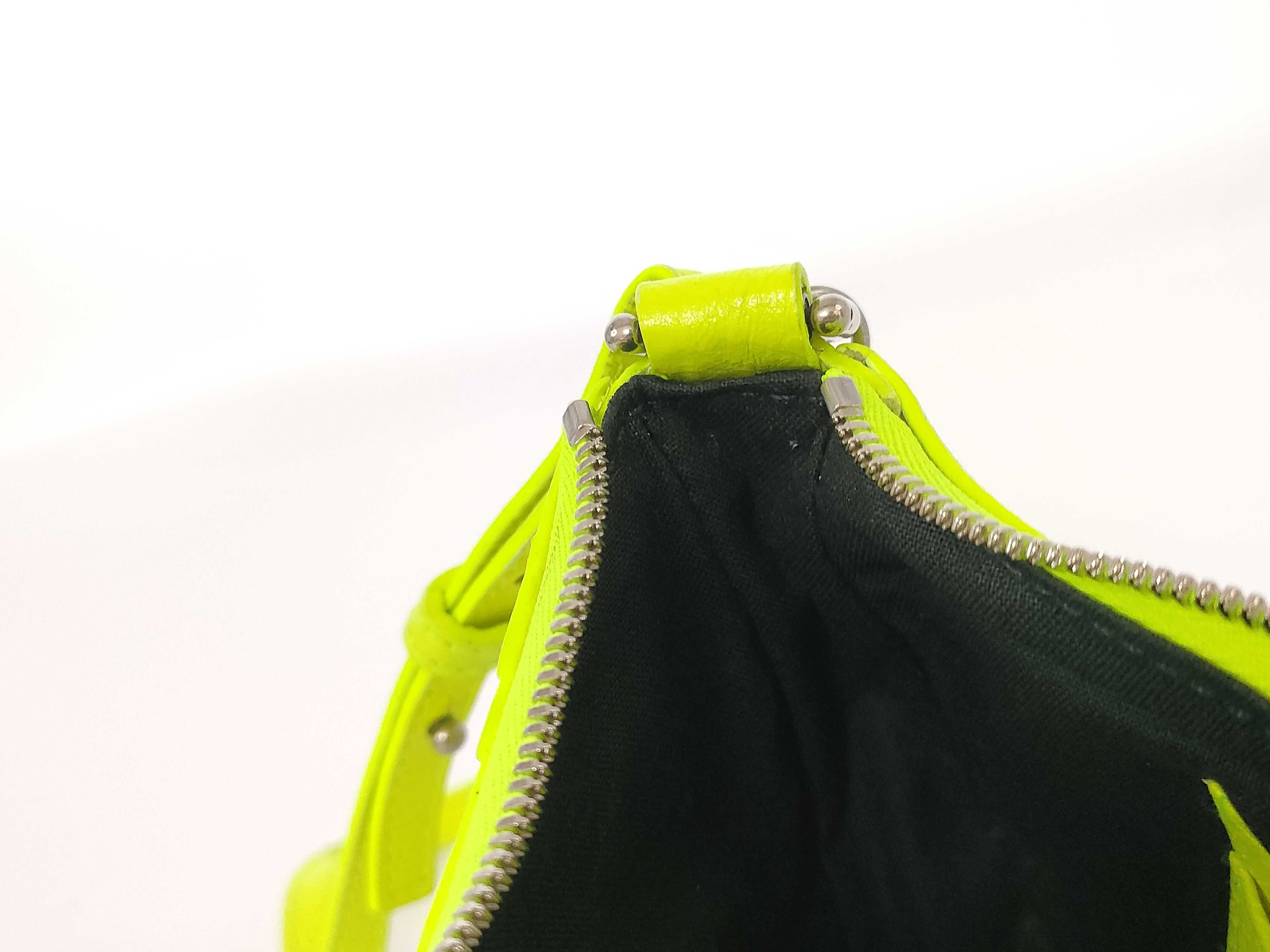 Lucagol Shoulder Bag 695814 Leather Yellow Shoulder Bag — view 12