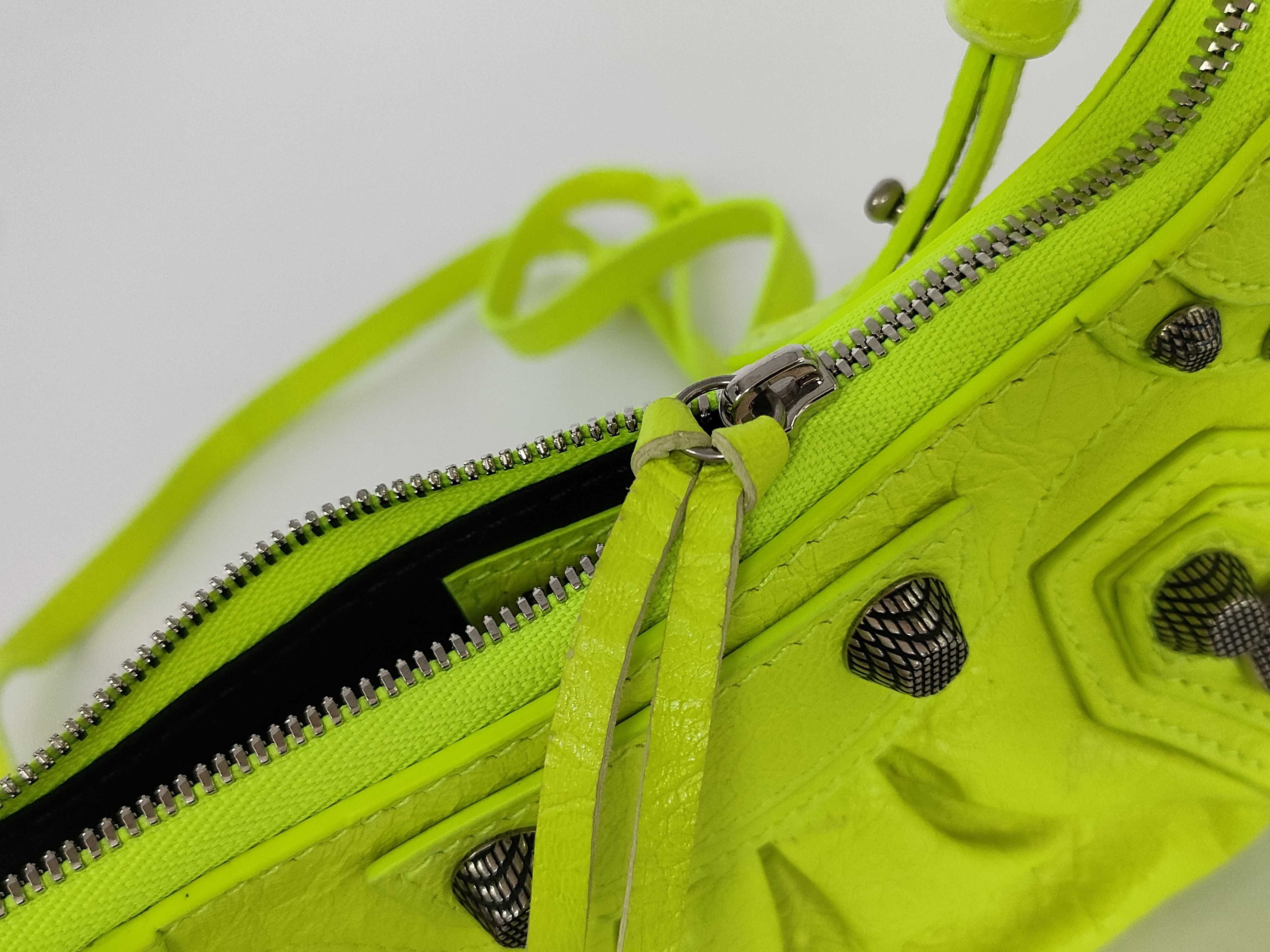 Lucagol Shoulder Bag 695814 Leather Yellow Shoulder Bag — view 13