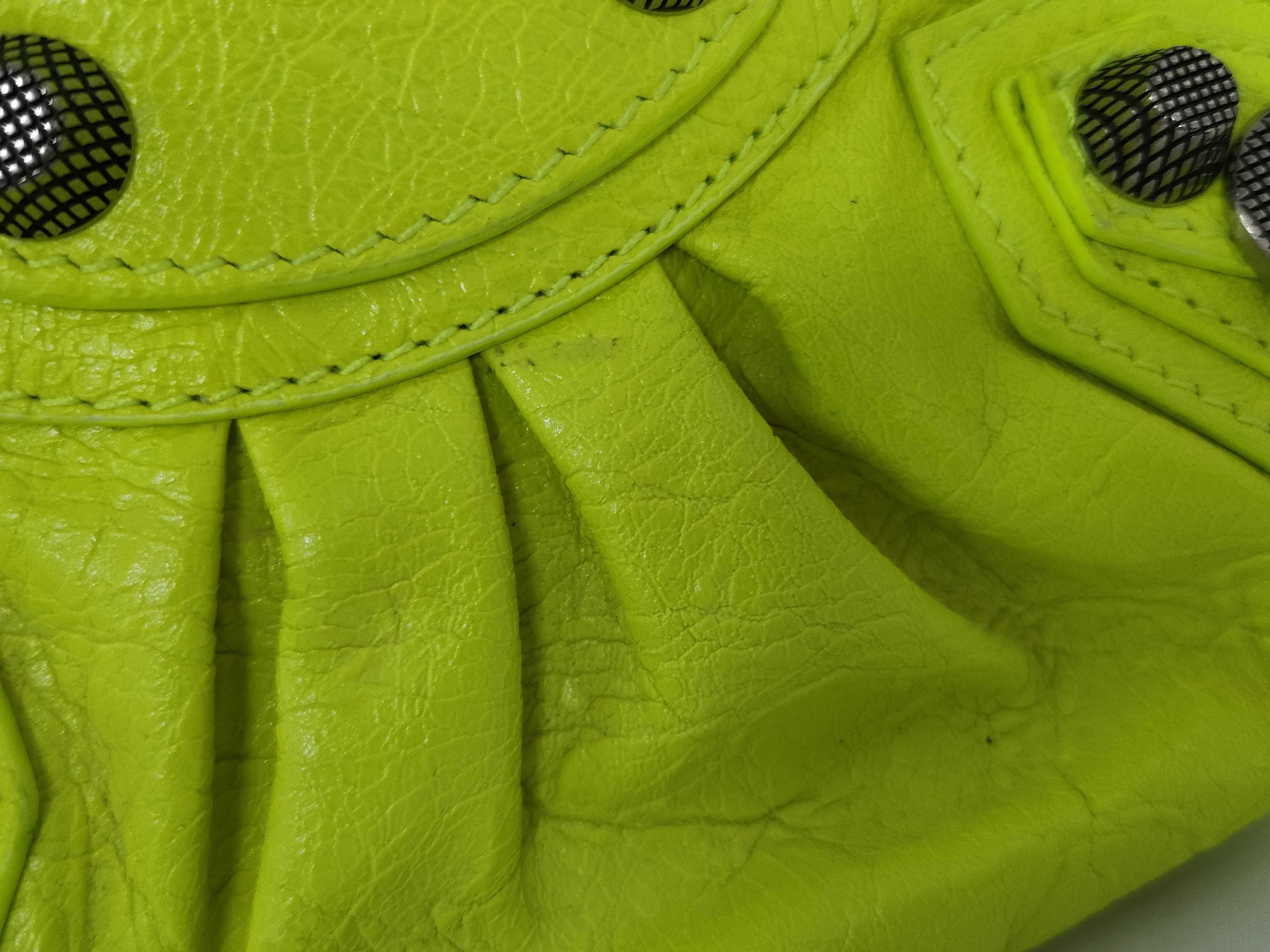 Lucagol Shoulder Bag 695814 Leather Yellow Shoulder Bag — view 14