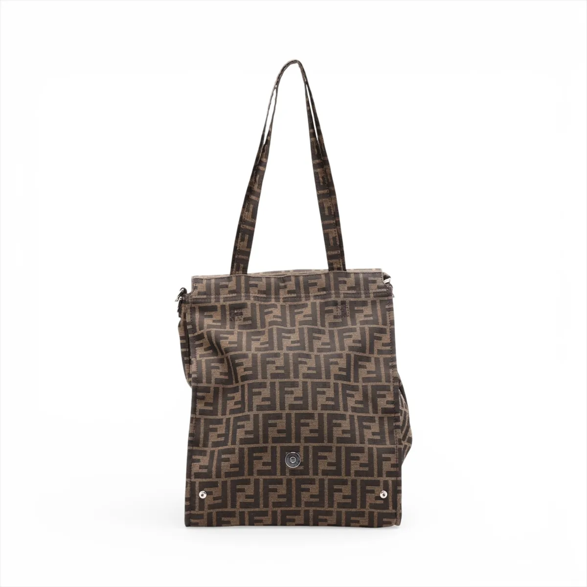 x Fragment Zucca Canvas 2-Way Shoulder Bag, Brown 8BH418 — view 2