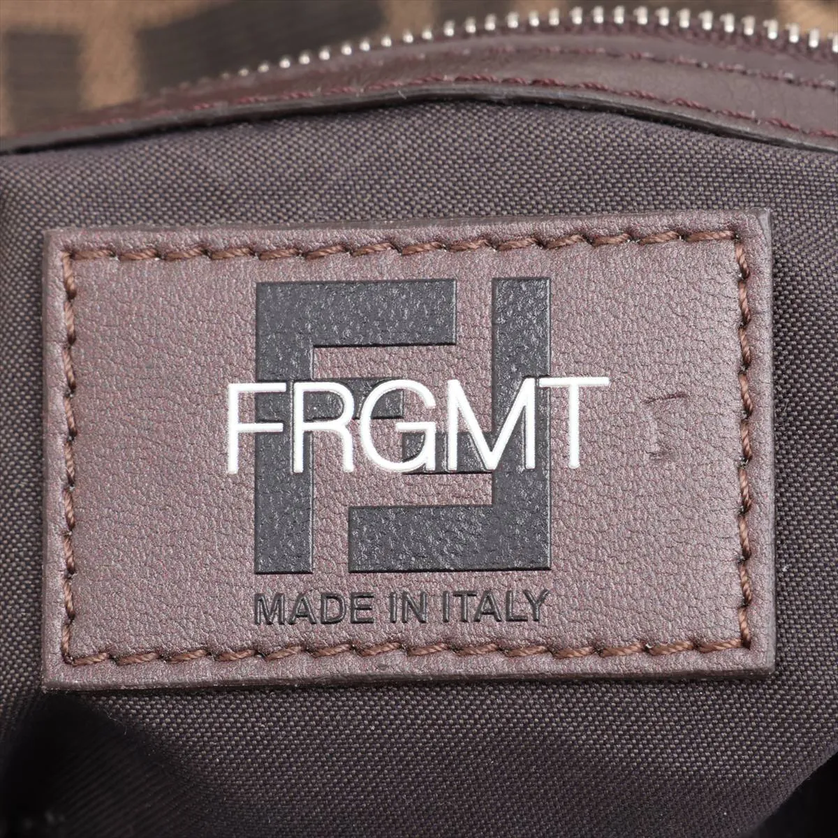 x Fragment Zucca Canvas 2-Way Shoulder Bag, Brown 8BH418 — view 11