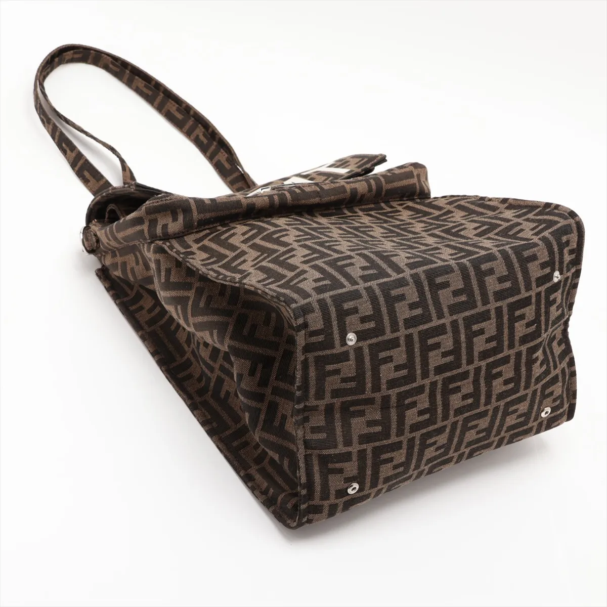 x Fragment Zucca Canvas 2-Way Shoulder Bag, Brown 8BH418 — view 4