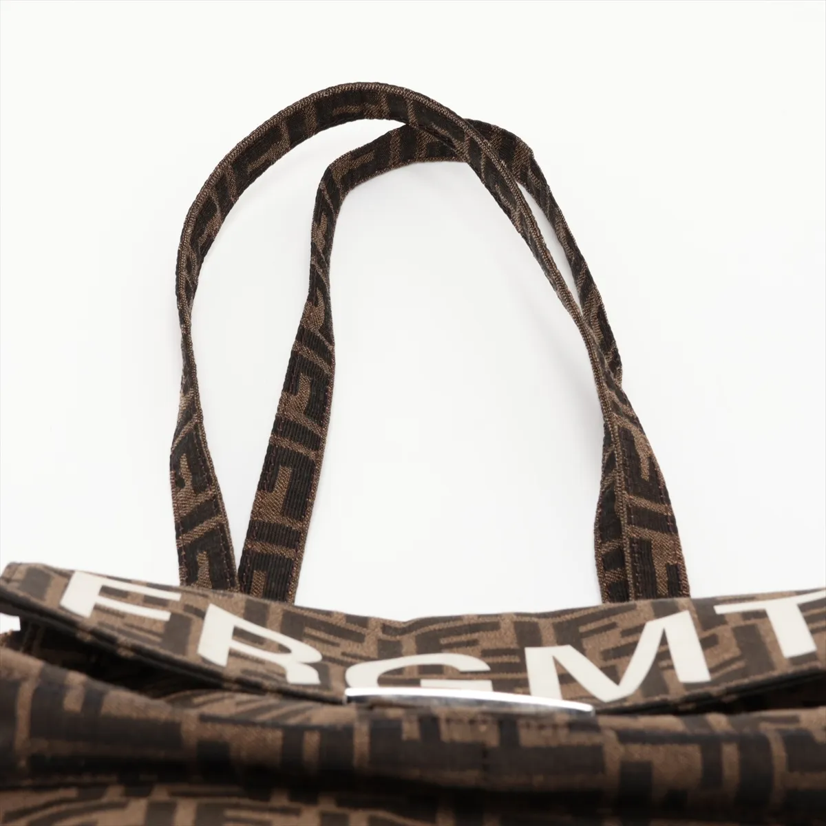 x Fragment Zucca Canvas 2-Way Shoulder Bag, Brown 8BH418 — view 6