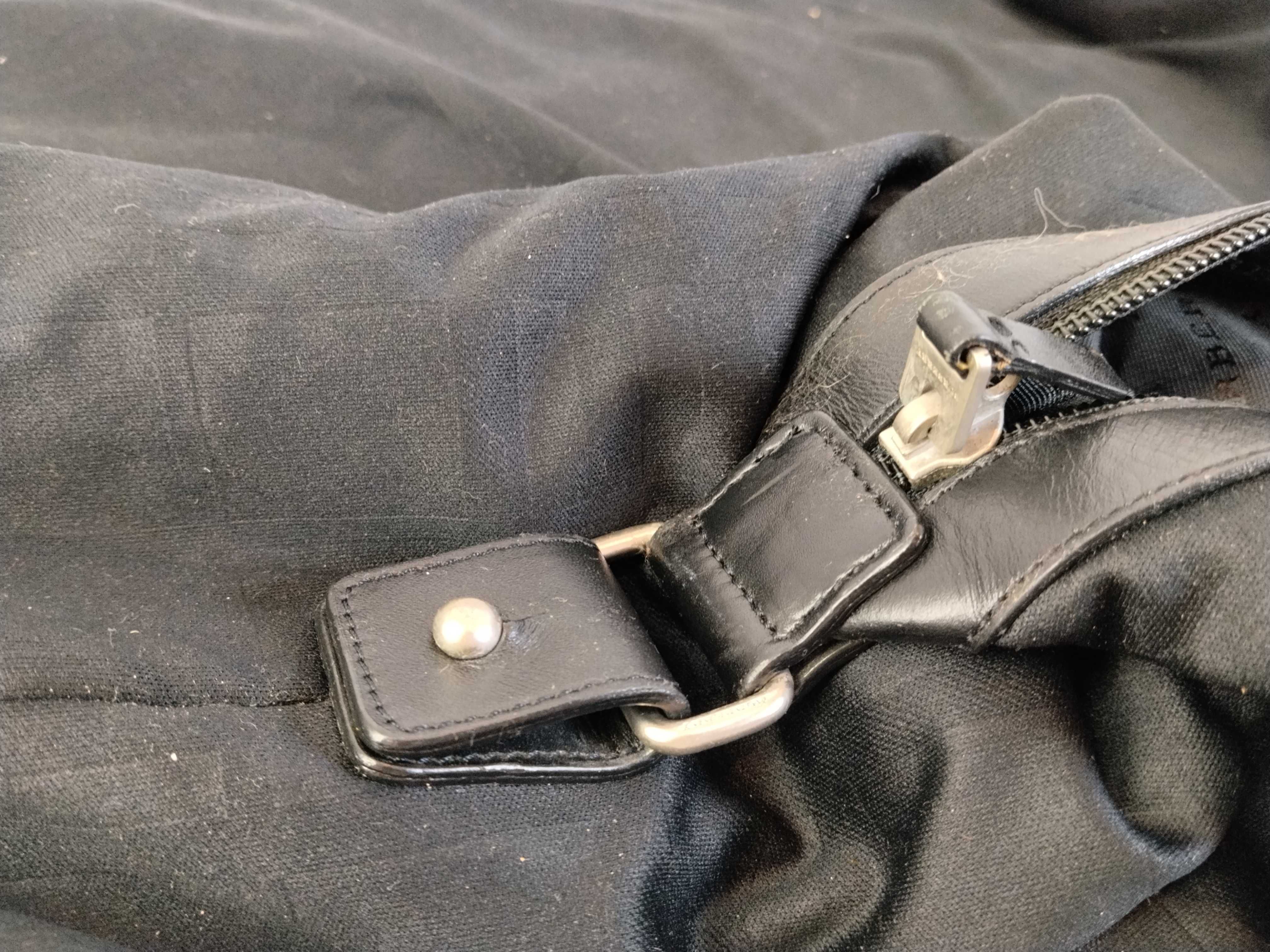 Black Check Boston Bag — view 14