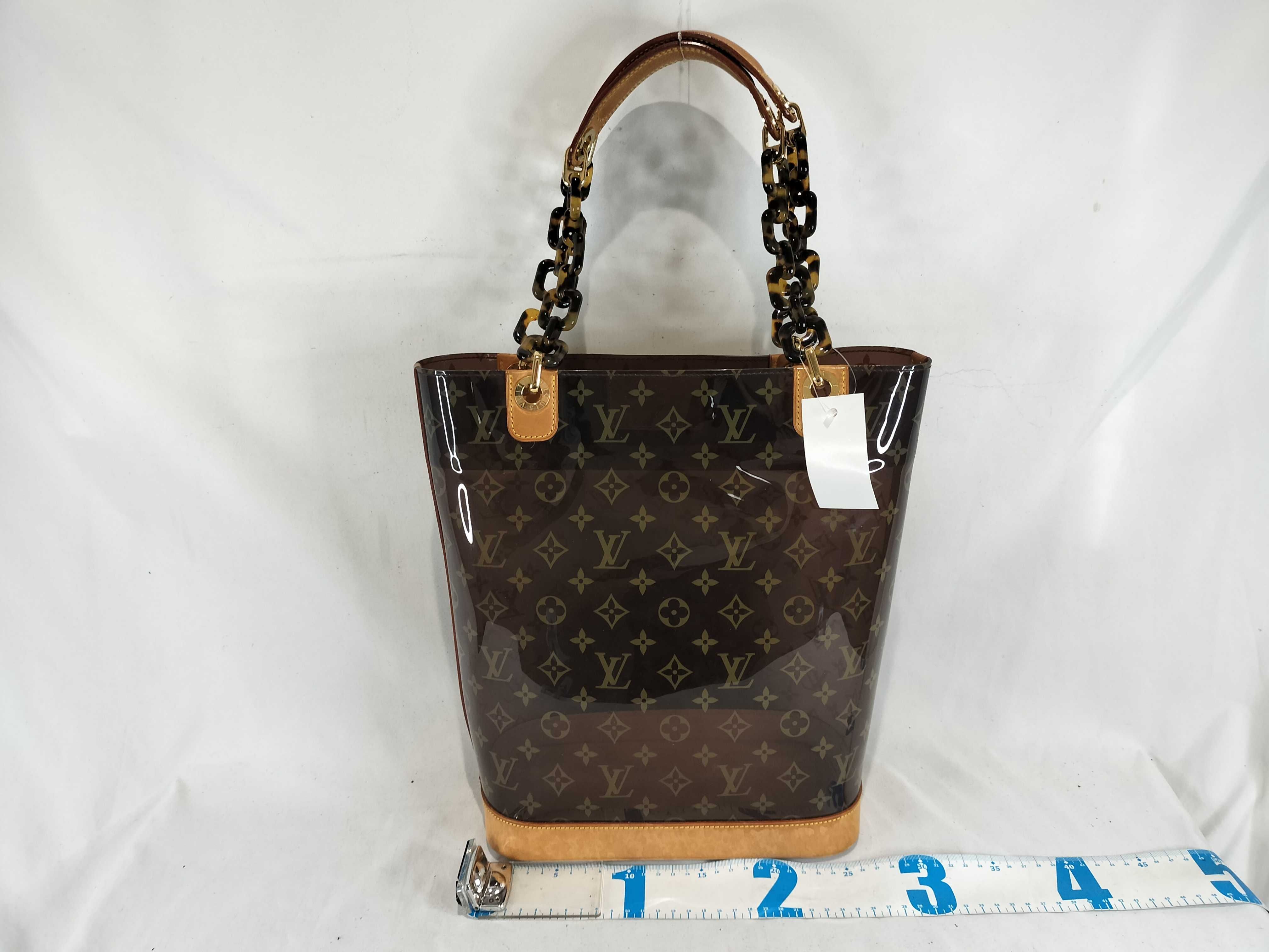 Monogram Cabas Ambre MM Tote Bag, Monogram Vinyl PVC, M9250 Handbag — view 2