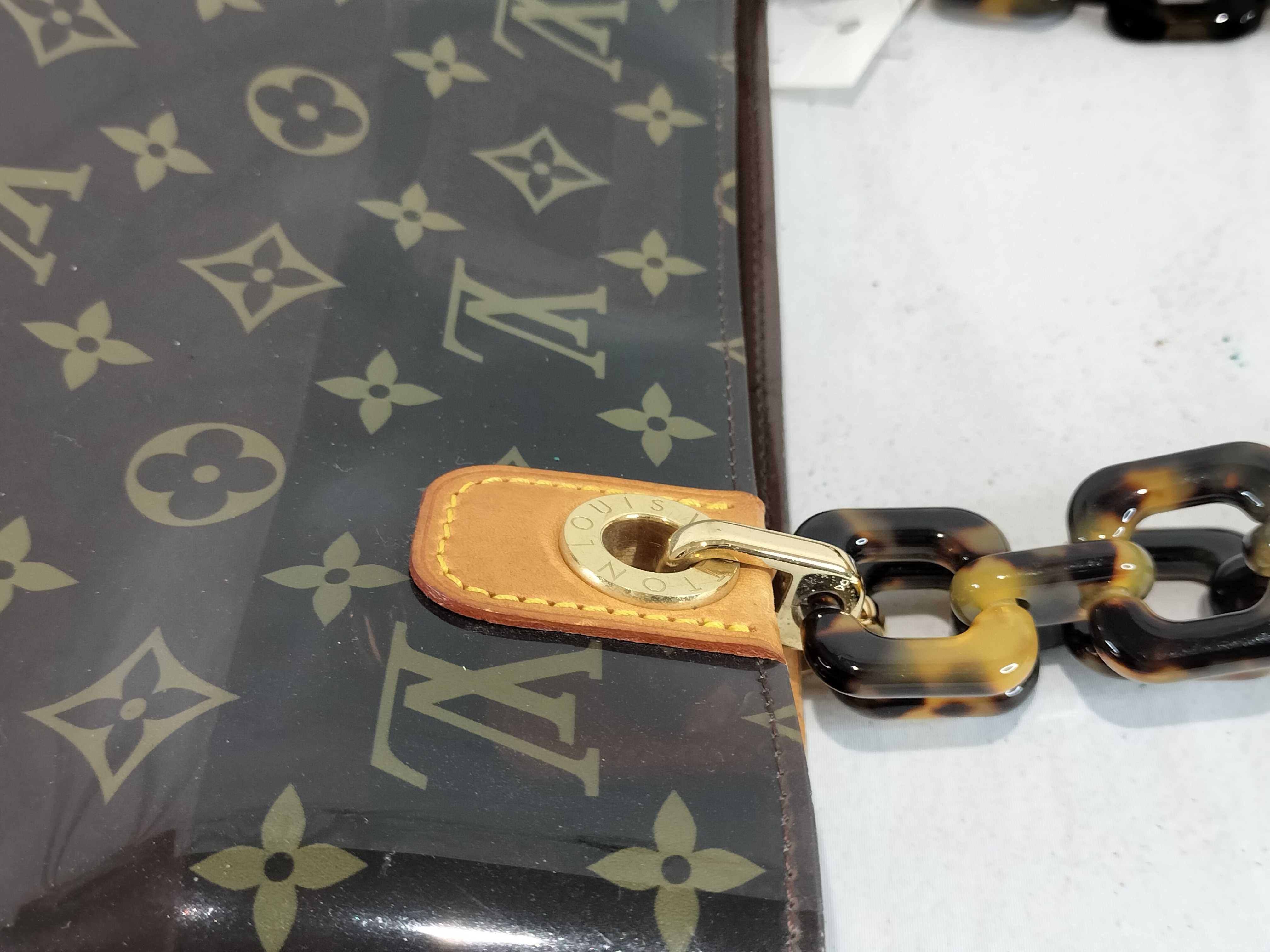 Monogram Cabas Ambre MM Tote Bag, Monogram Vinyl PVC, M9250 Handbag — view 5