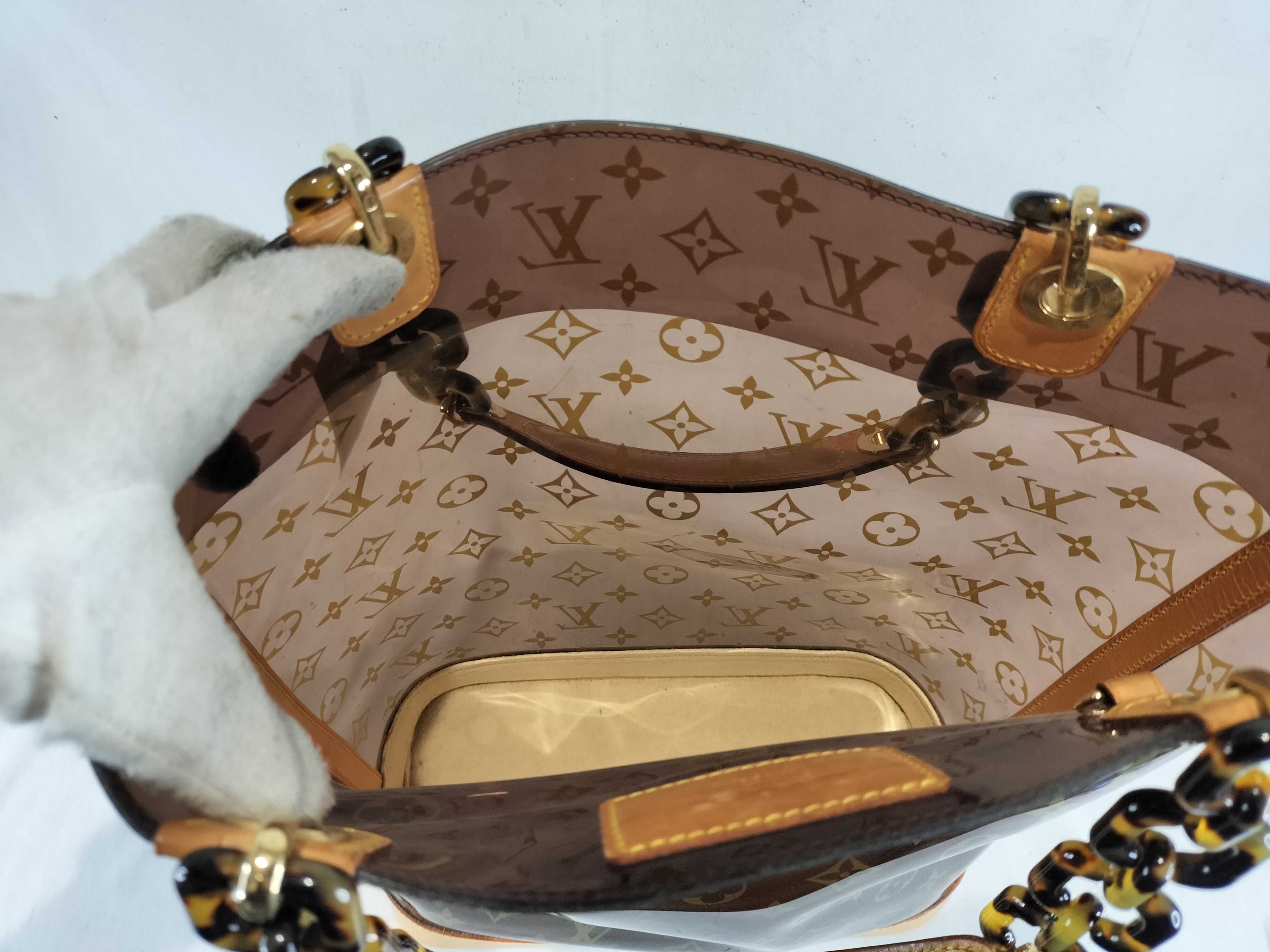 Monogram Cabas Ambre MM Tote Bag, Monogram Vinyl PVC, M9250 Handbag — view 8