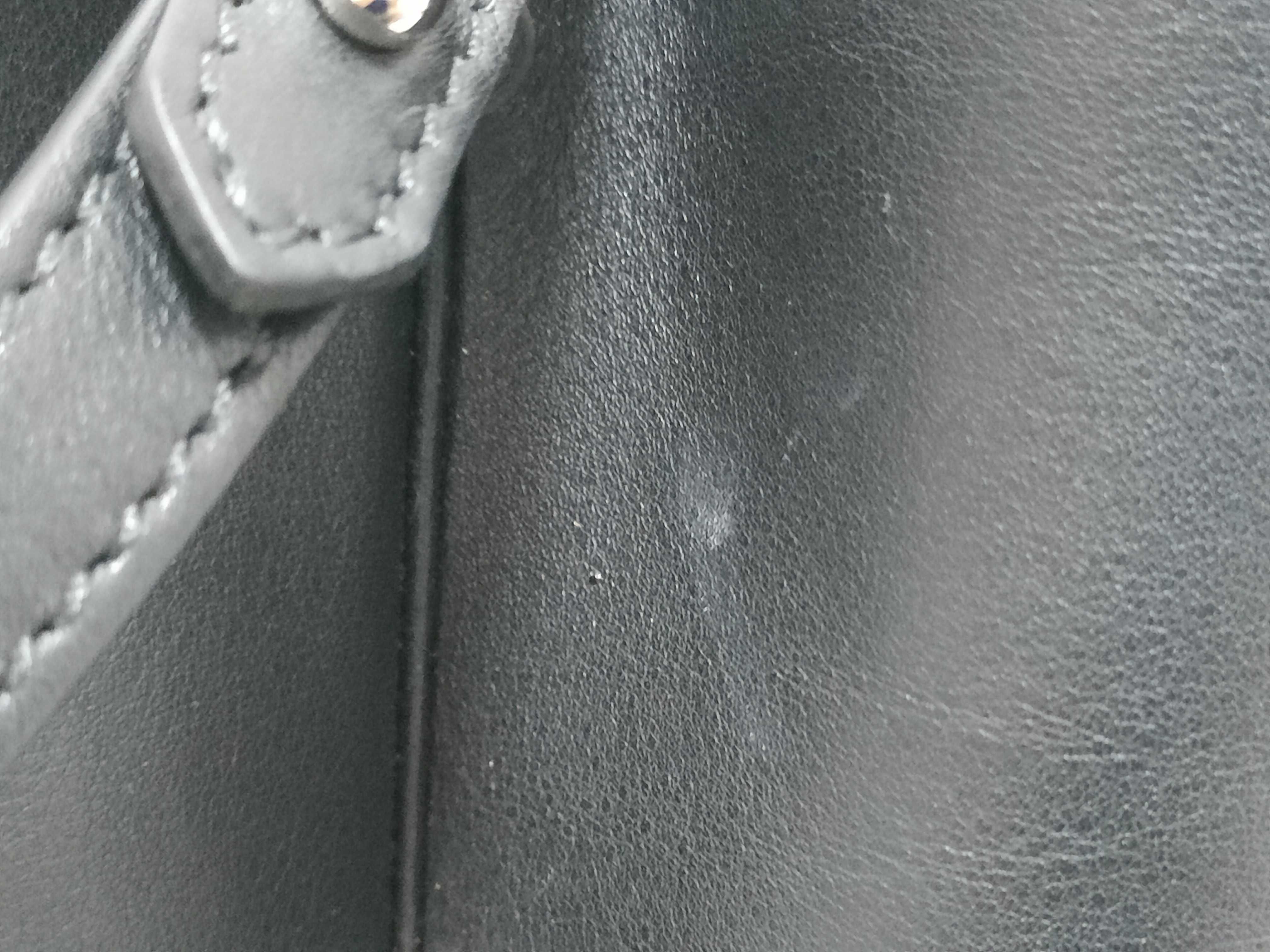 Petite 2Jours Monster Series Handbag, Black Leather, 8BH253 — view 14