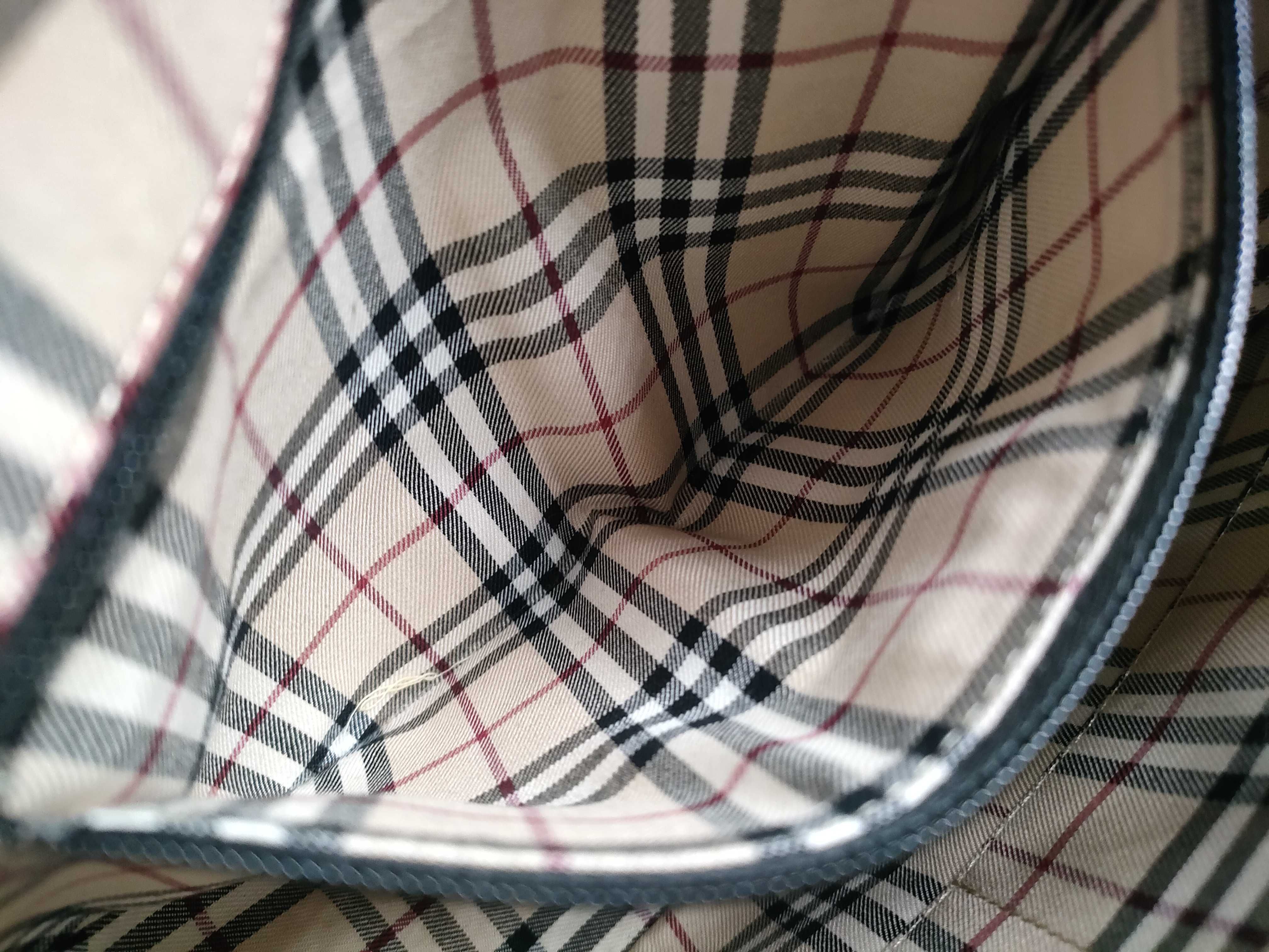 Leather one-shoulder Nova check tote bag — view 11