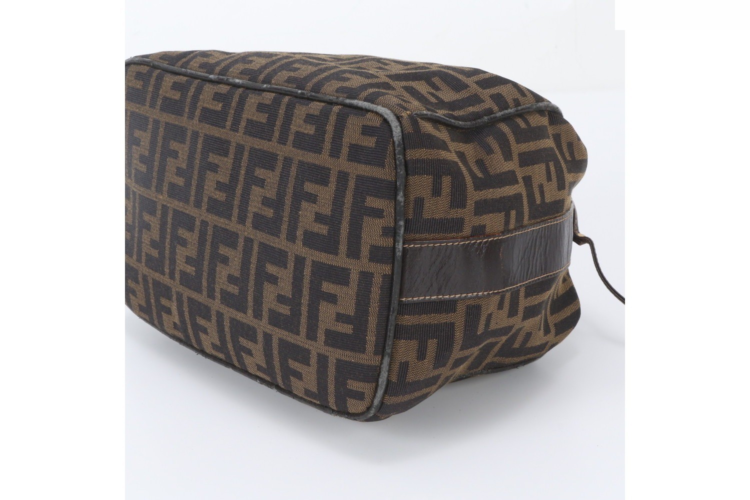 ZUCCA pouch, leather, nylon, handbag, clutch, stylish — view 4