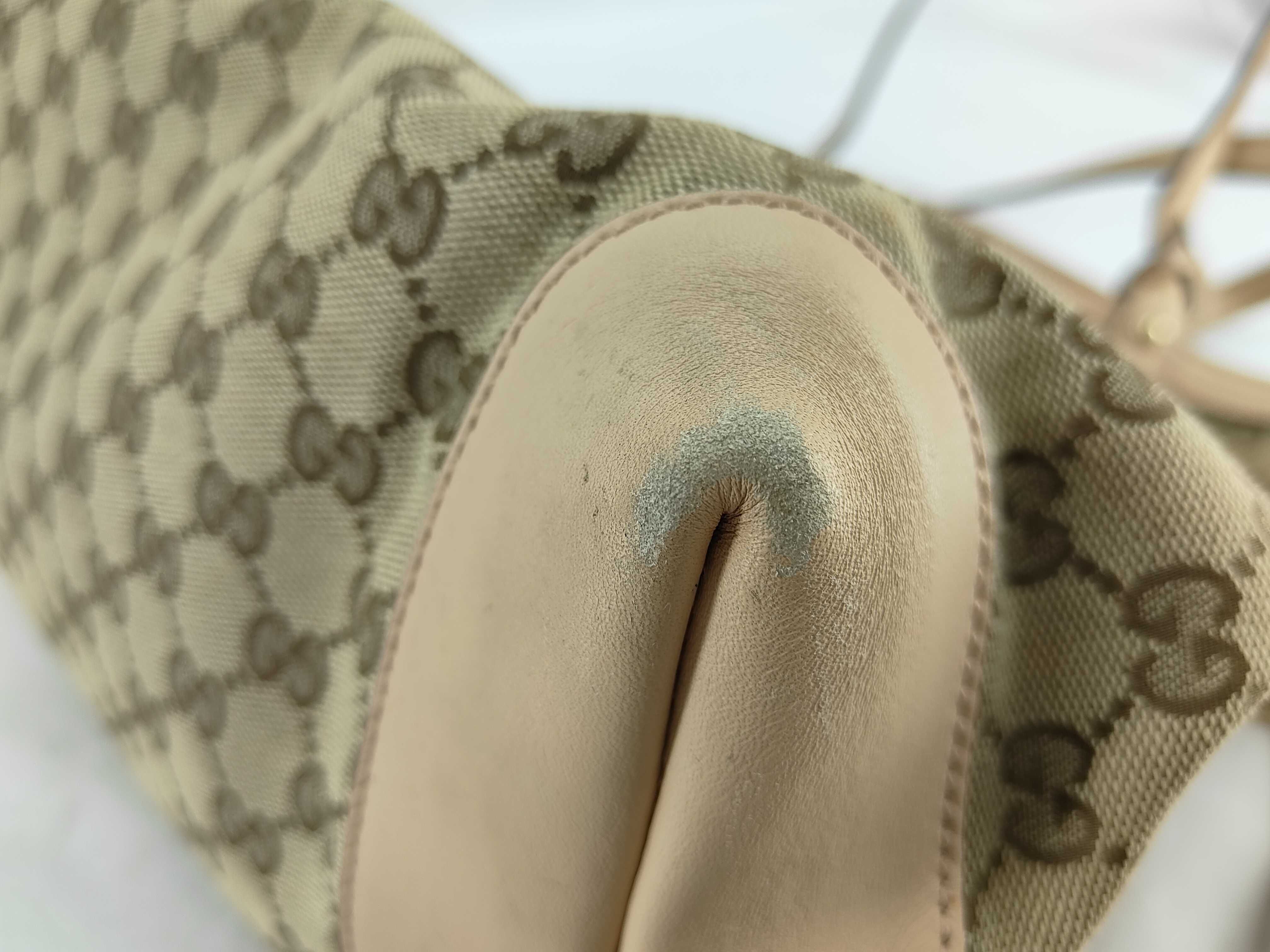GG Canvas 247209 GG Canvas Tote Bag Brown Beige with Pouch — view 7