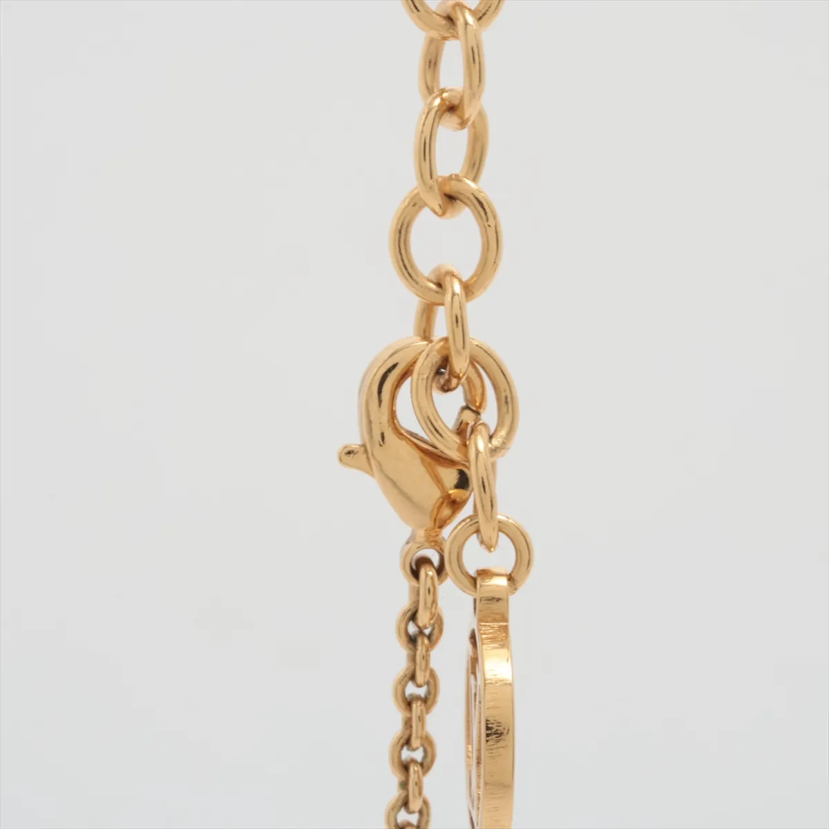 M00857 Essential V LE2244 Necklace, GP Gold. Shows signs of wear including — view 3