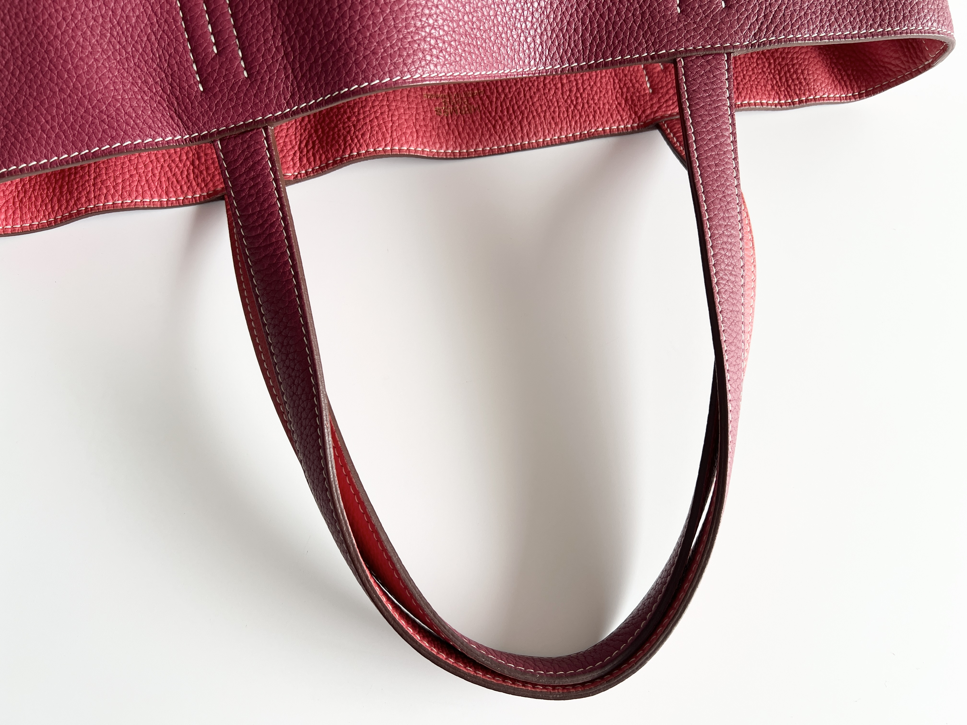 Double Sense 36 Leather Tote Bag Handbag Tote Bag — view 3