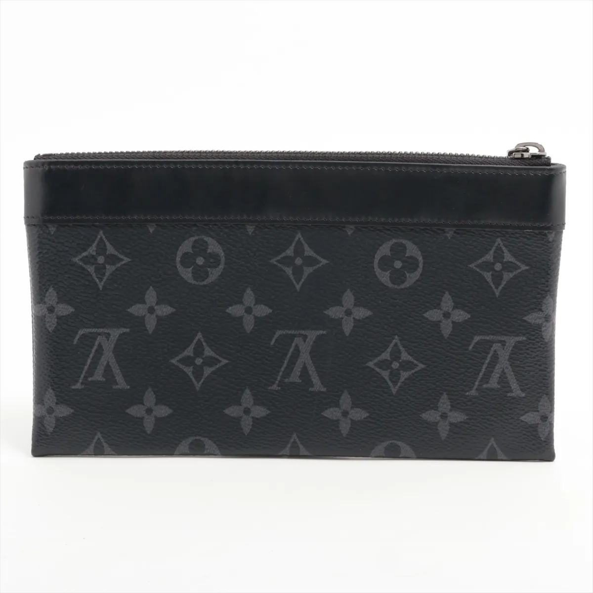 Monogram Eclipse Pochette Discovery PM M44323 SP1119 Black Pouch — view 2
