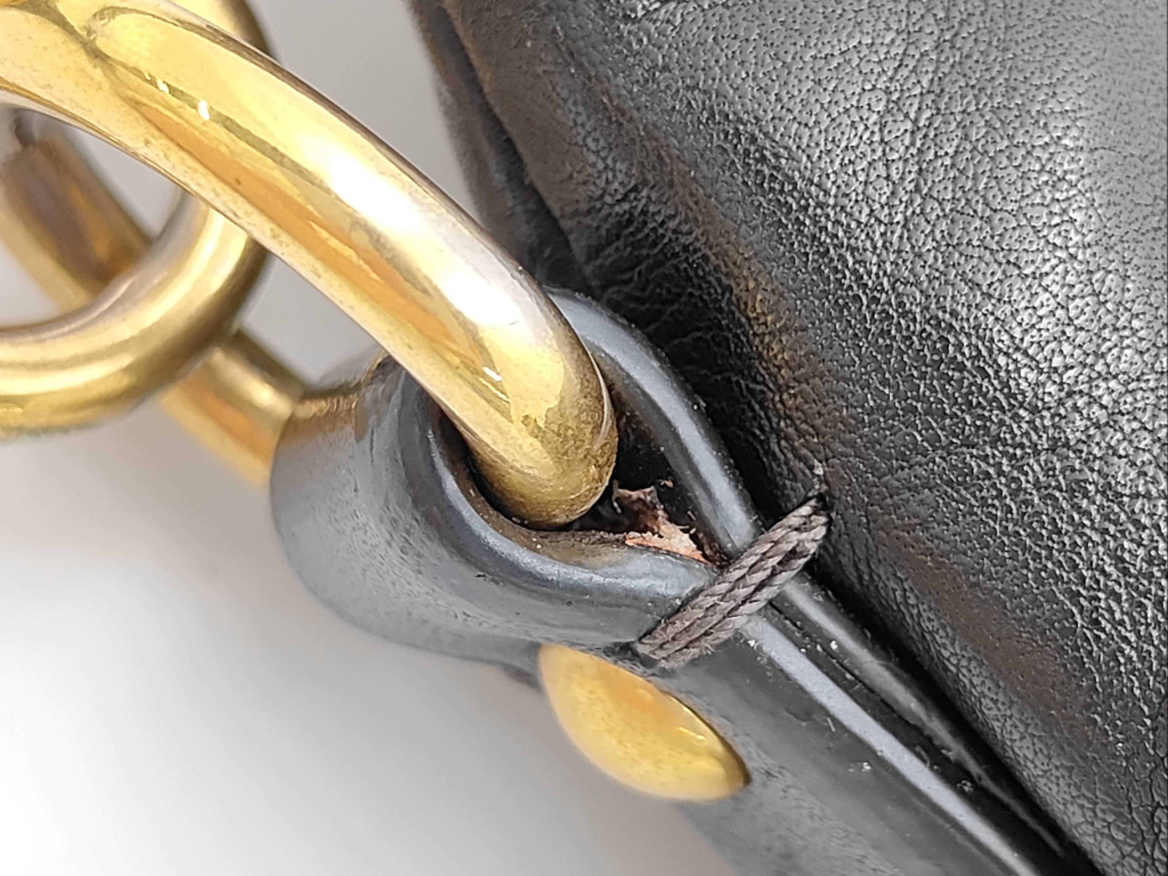 Calfskin Leather 2-Way Tote Bag/Handbag — view 7