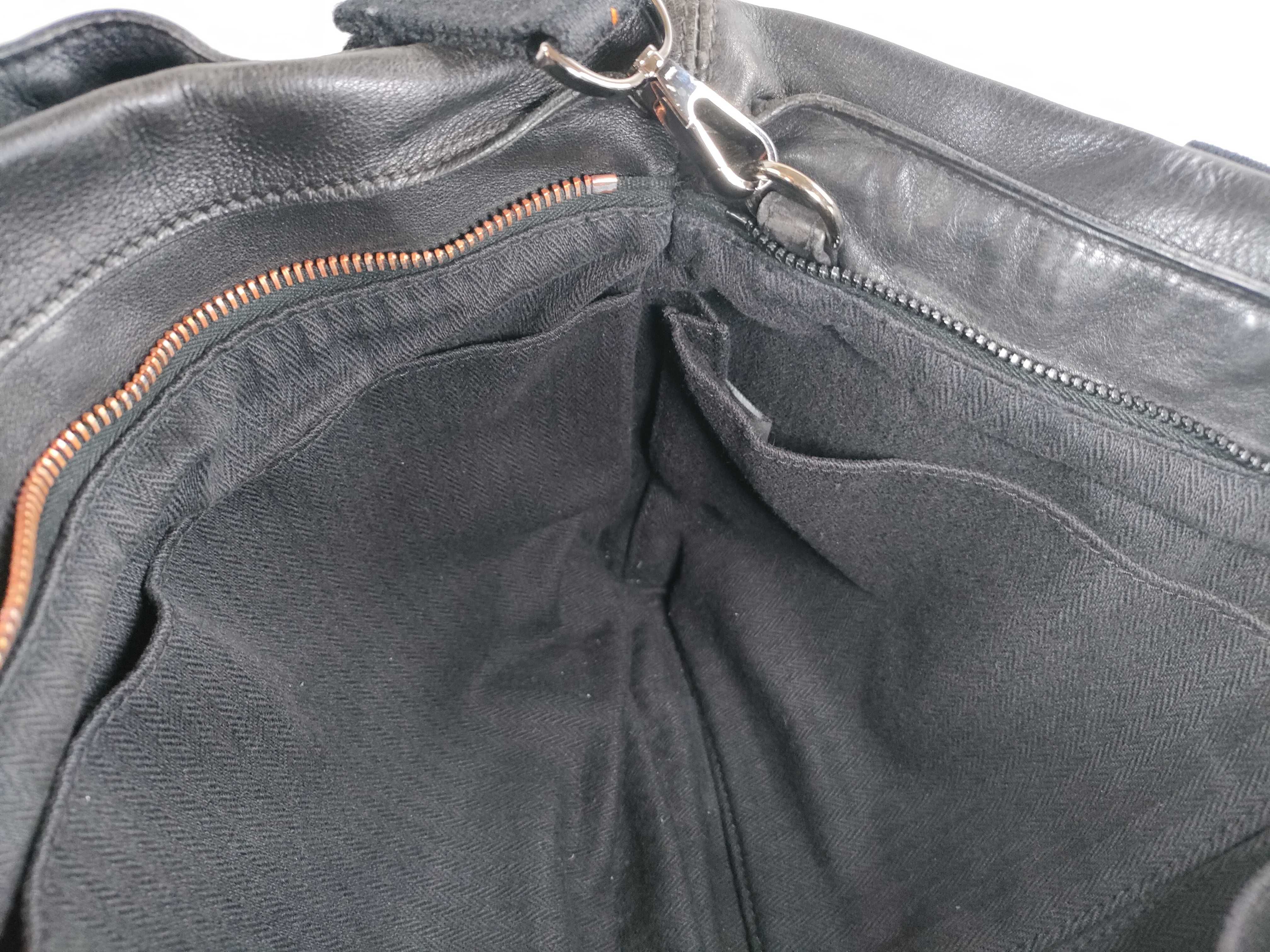 Caravan Horizontal / Black / Leather / 2-Way Tote Bag — view 11