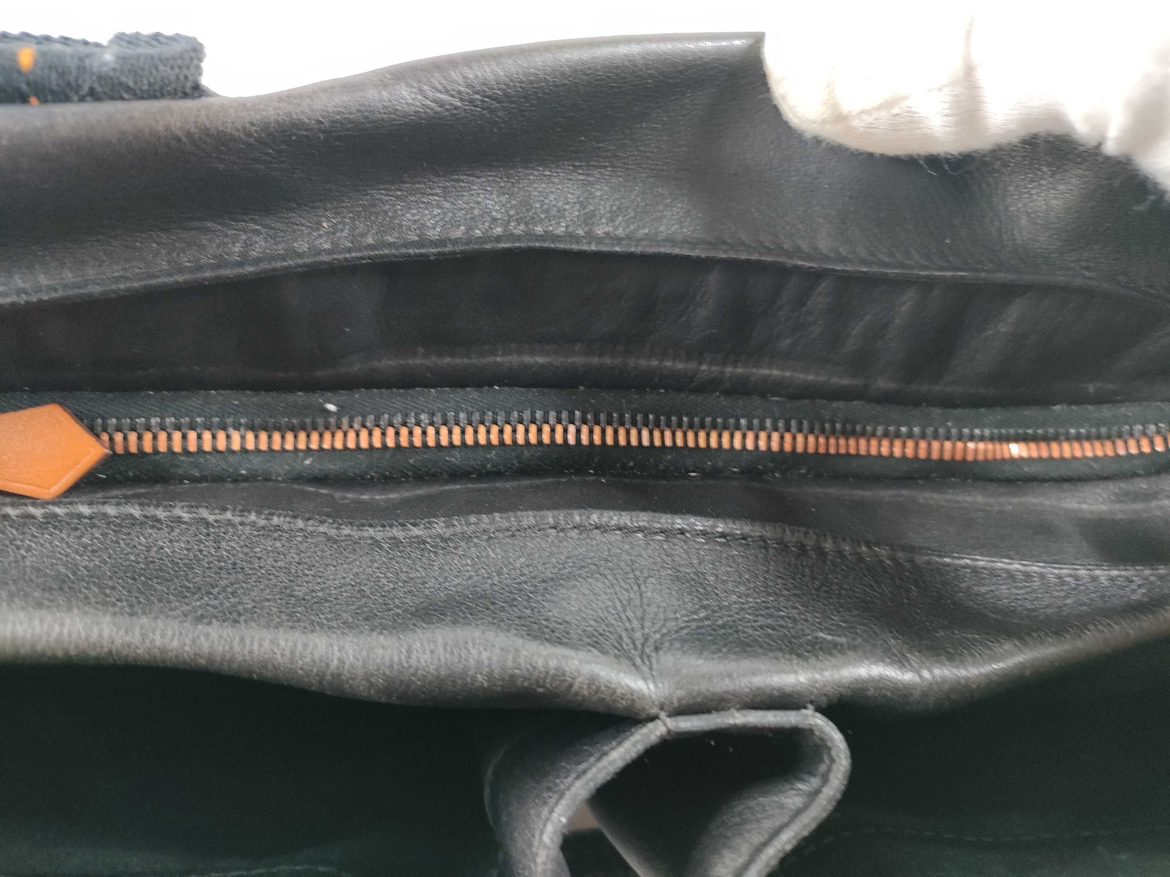 Caravan Horizontal / Black / Leather / 2-Way Tote Bag — view 9