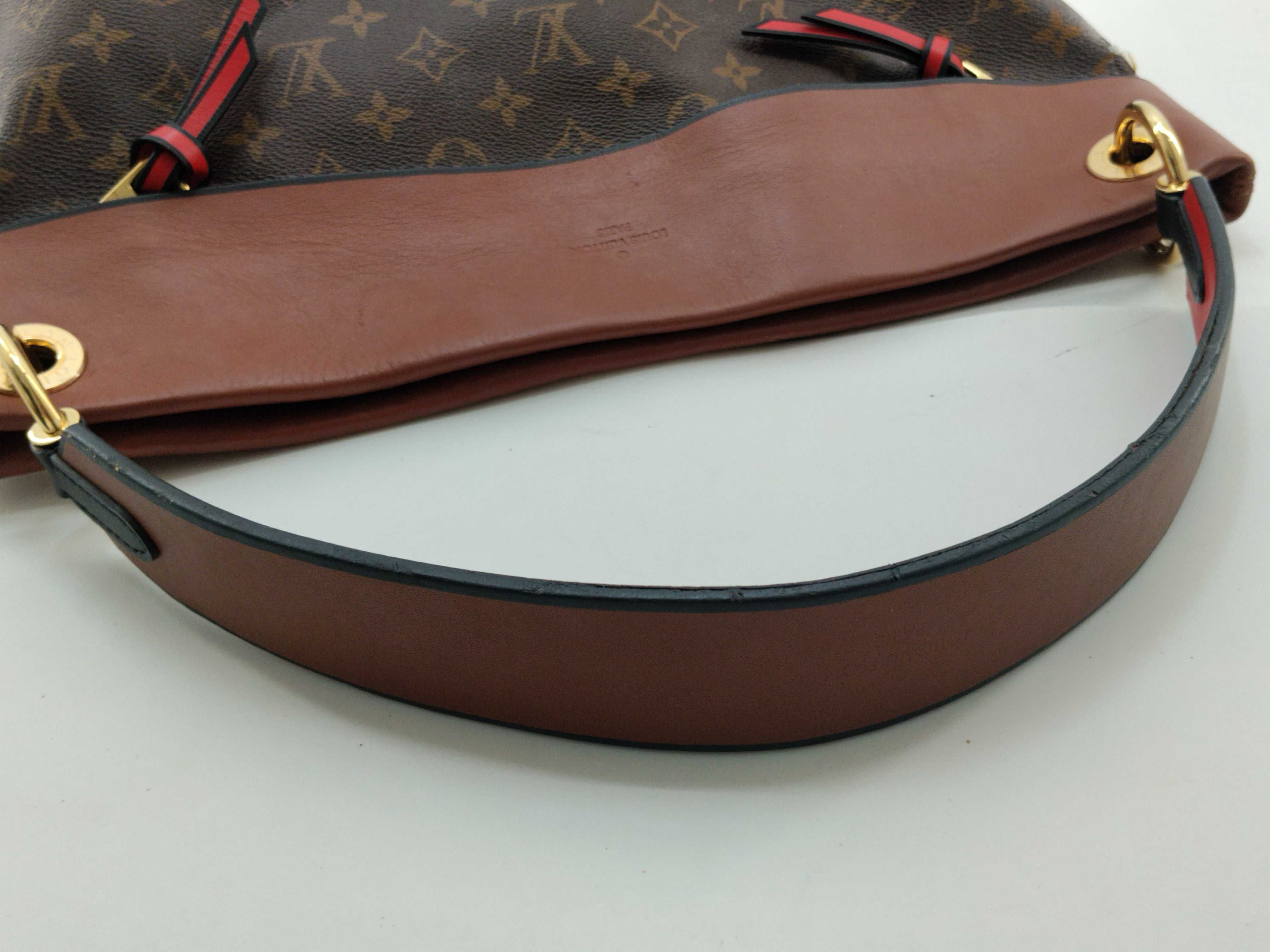Monogram Vuitton Tuileries Besace Shoulder Bag — view 9