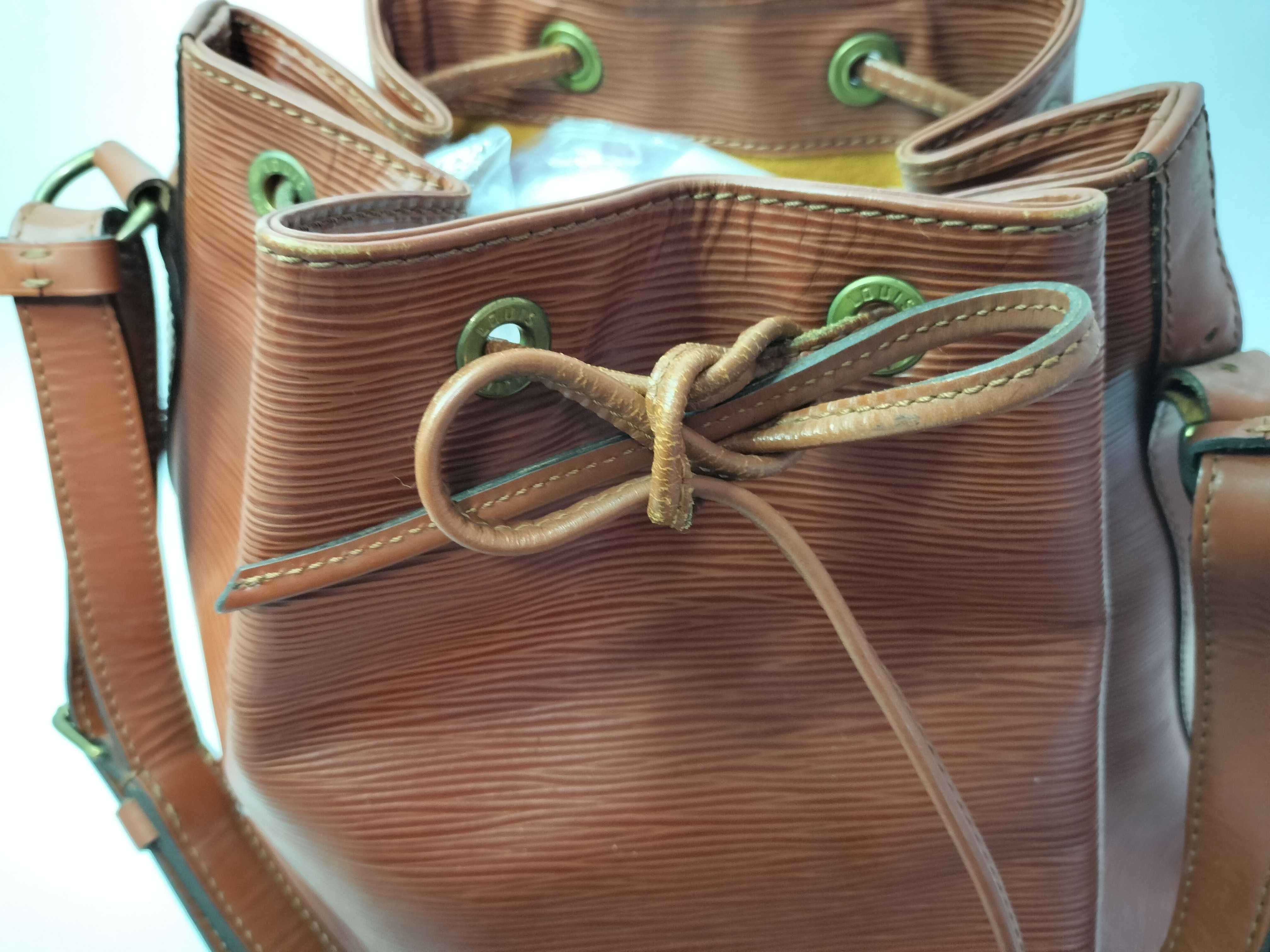 Epi Louis Vuitton Epi Noe Kenya Brown Shoulder Bag M44003 Shoulder Bag — view 14