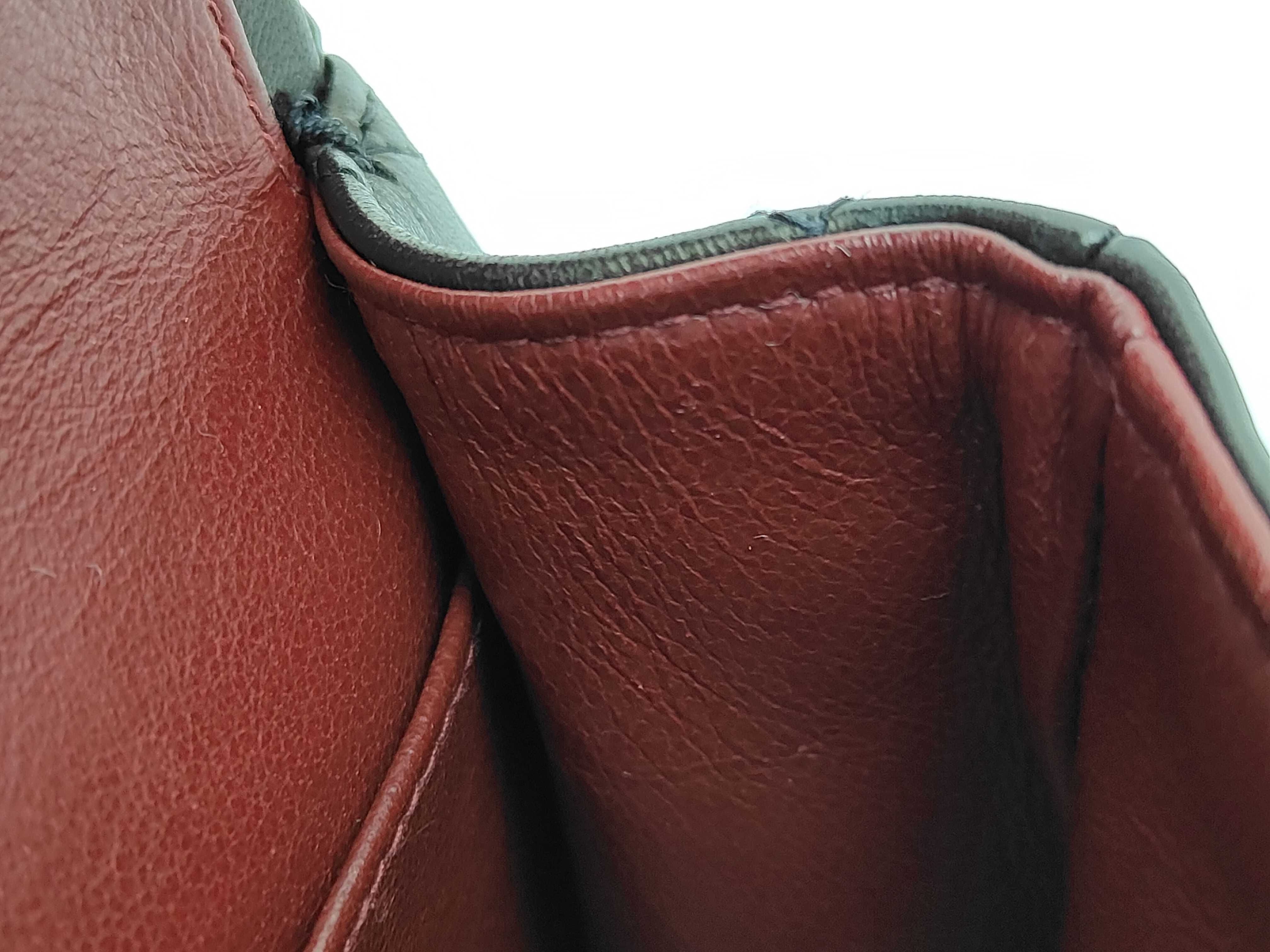 Matelassé Double Flap Lambskin Shoulder Bag — view 13