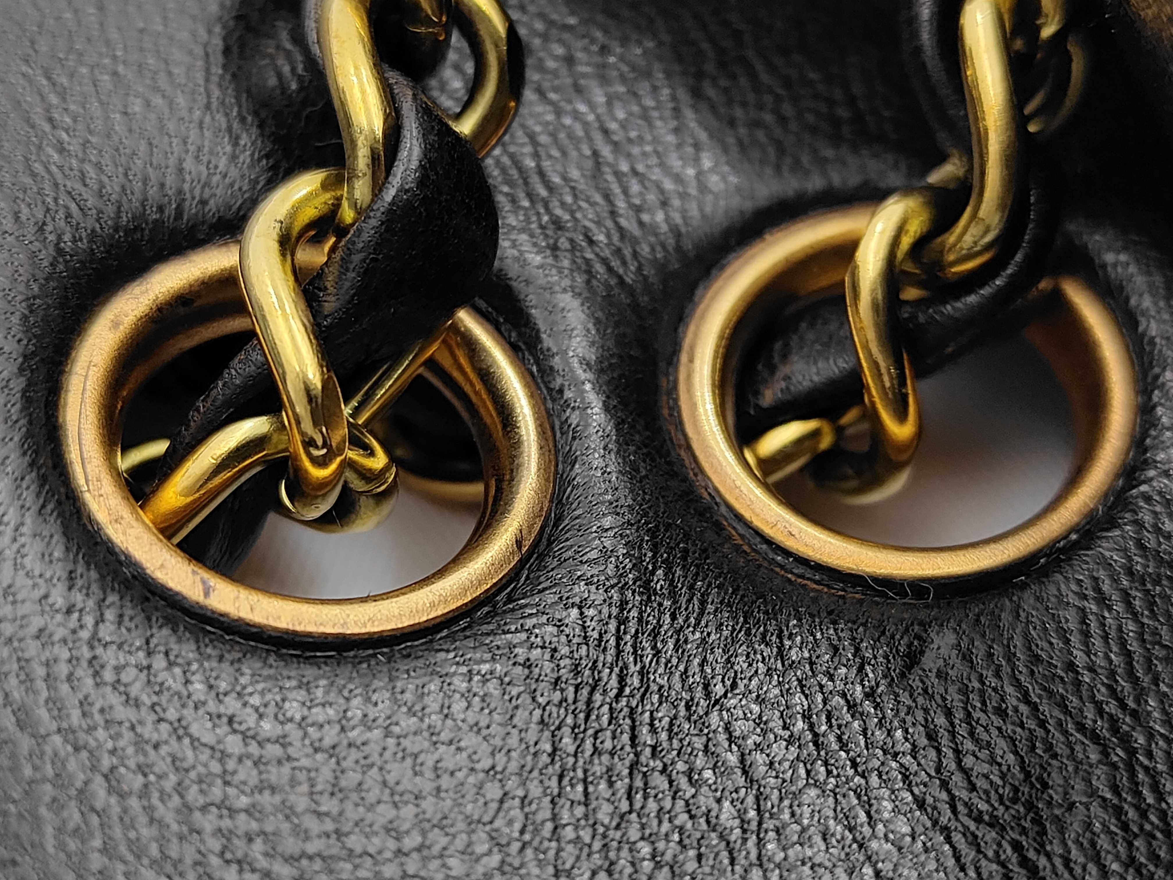 Matelassé Double Flap Lambskin Shoulder Bag — view 7