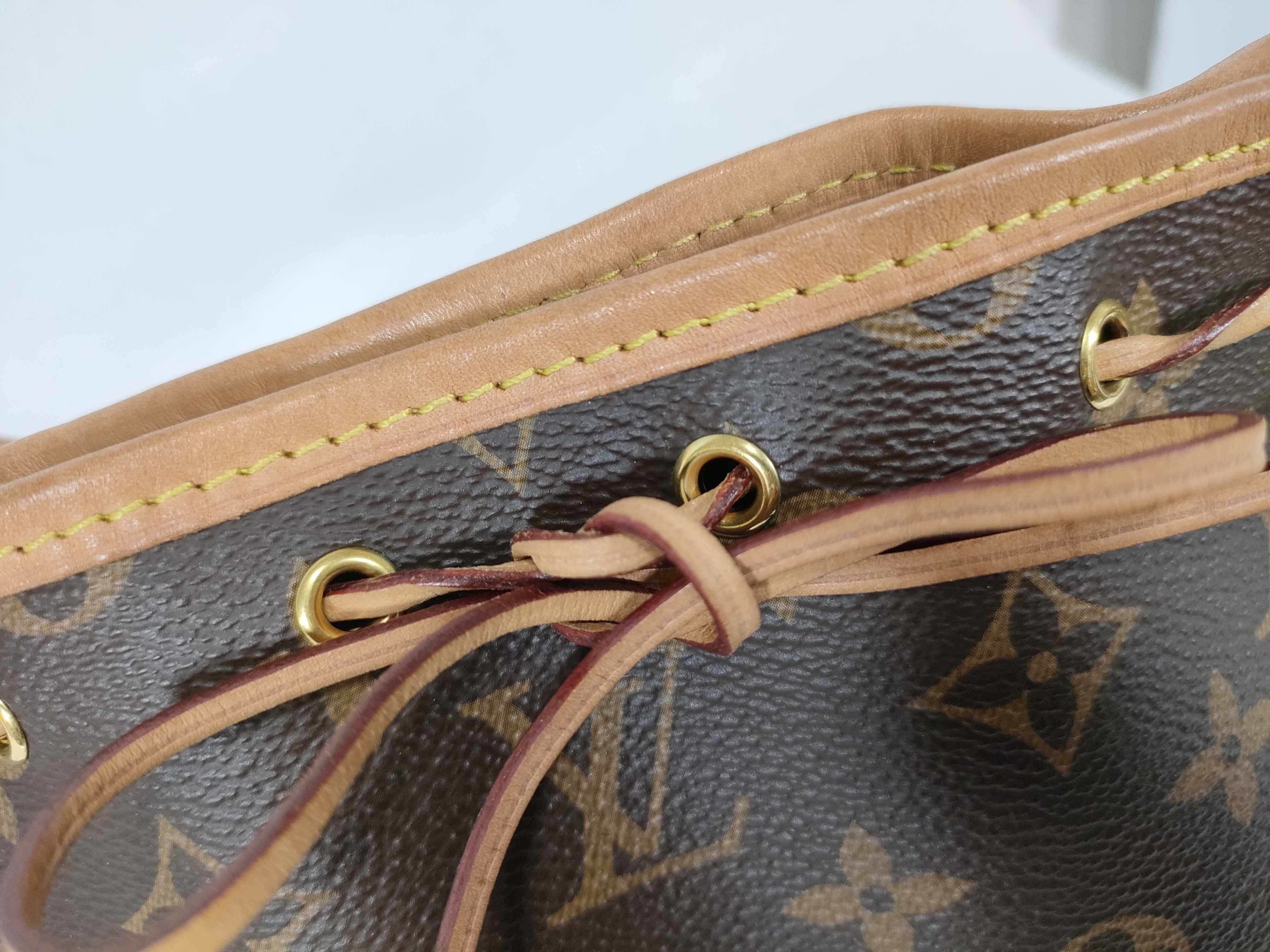 Monogram Noe Nano Mini Shoulder Bag — view 8