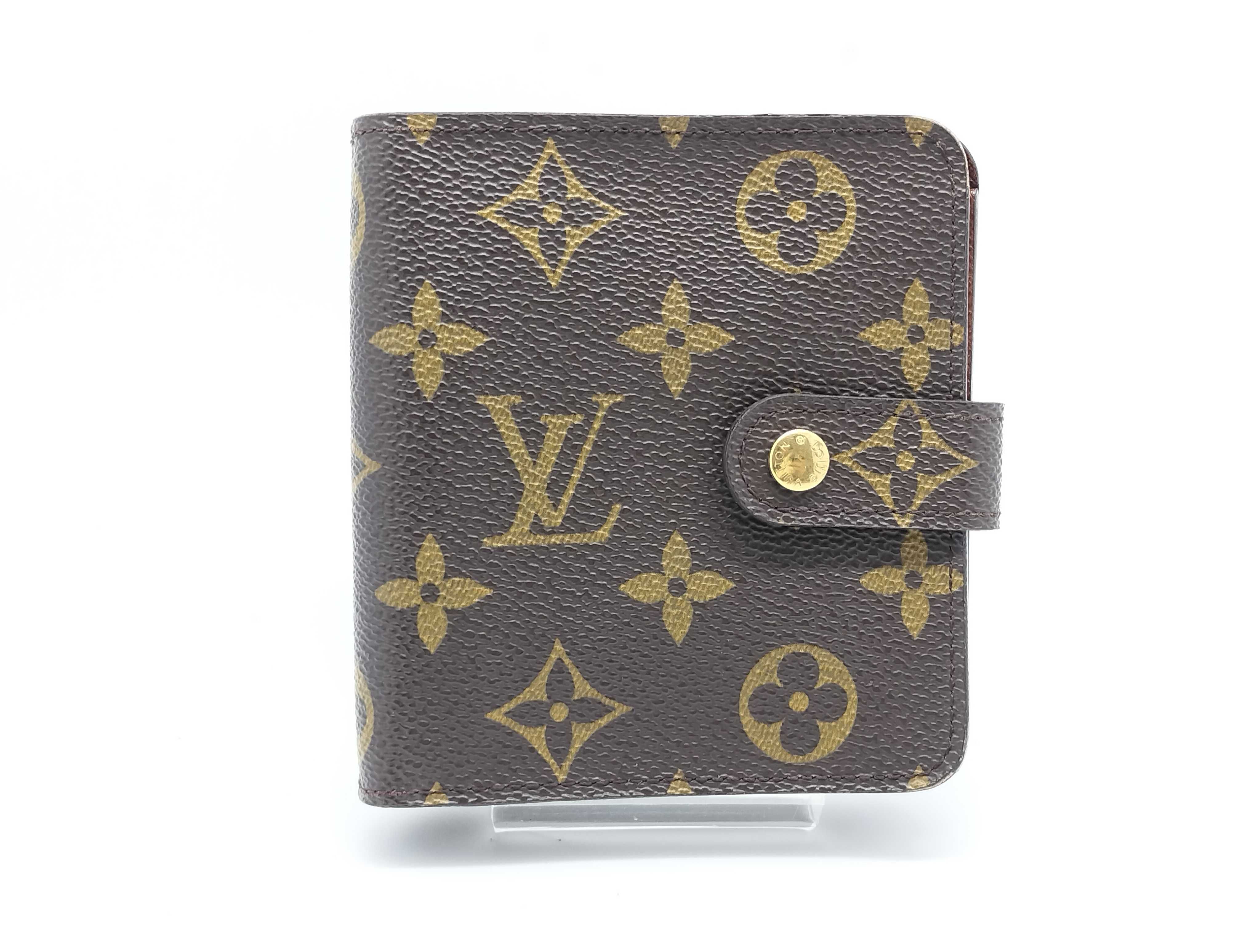 Monogram Compact Zip Wallet