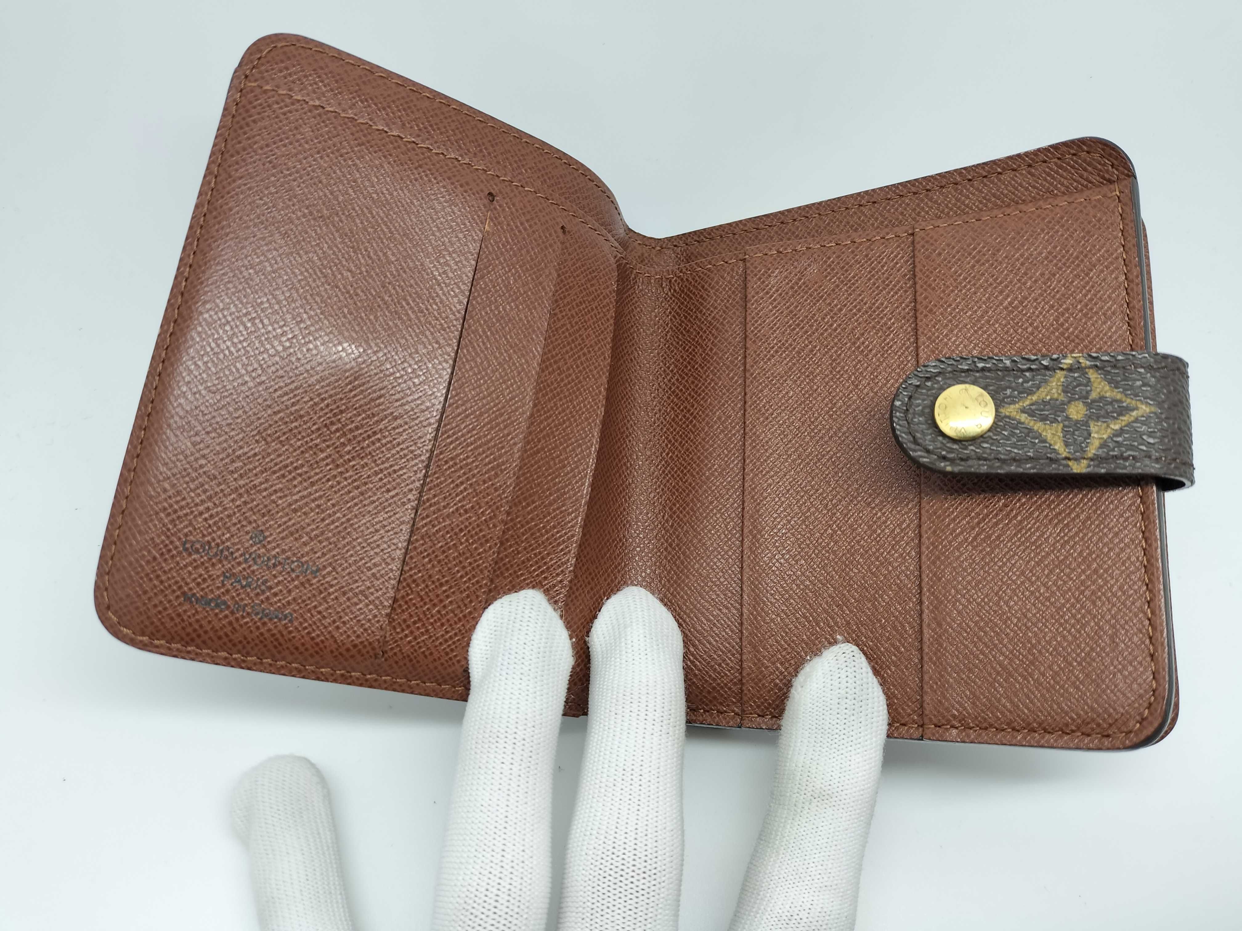Monogram Compact Zip Wallet — view 7