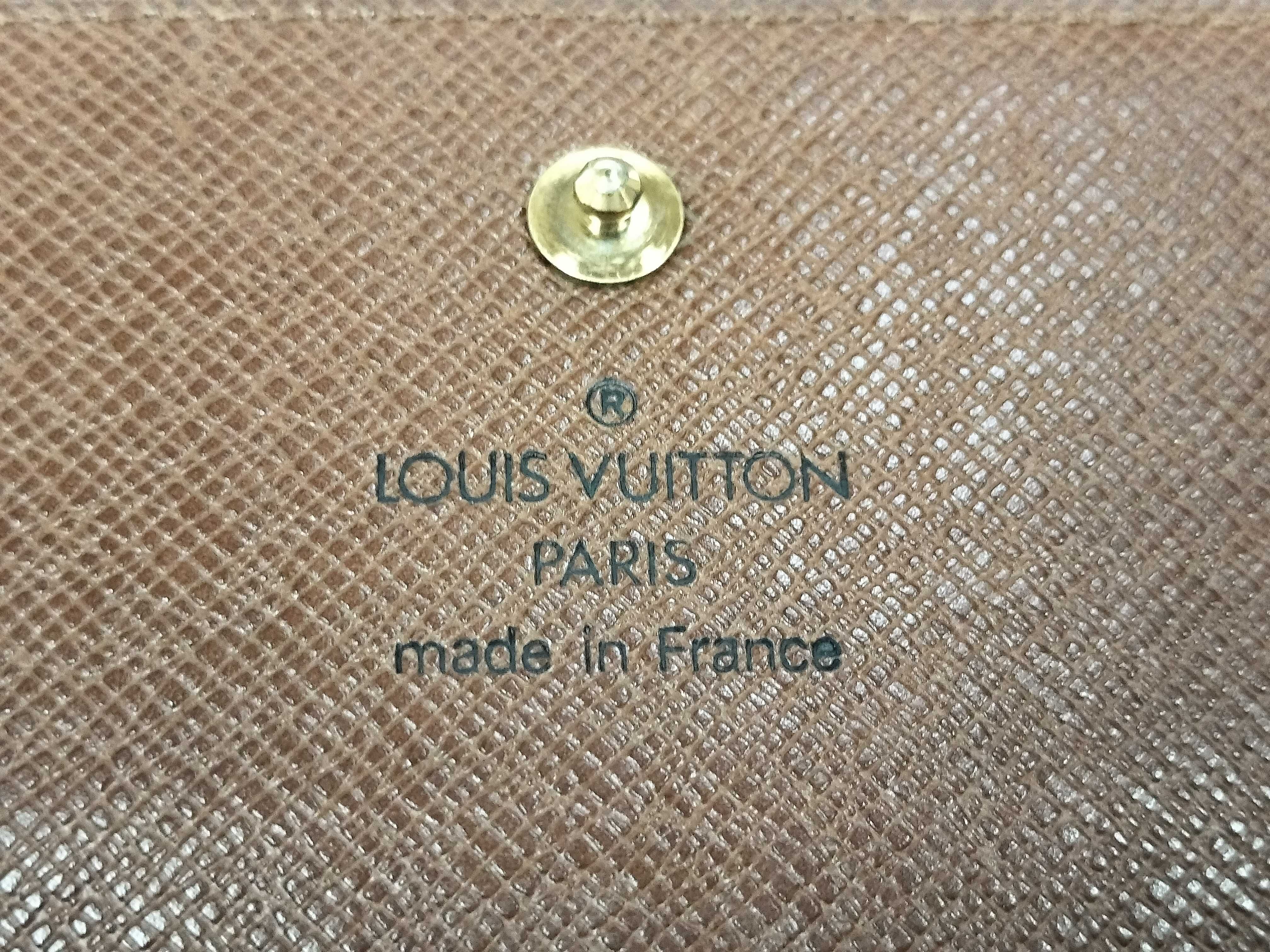 monogram lv folding wallet — view 12