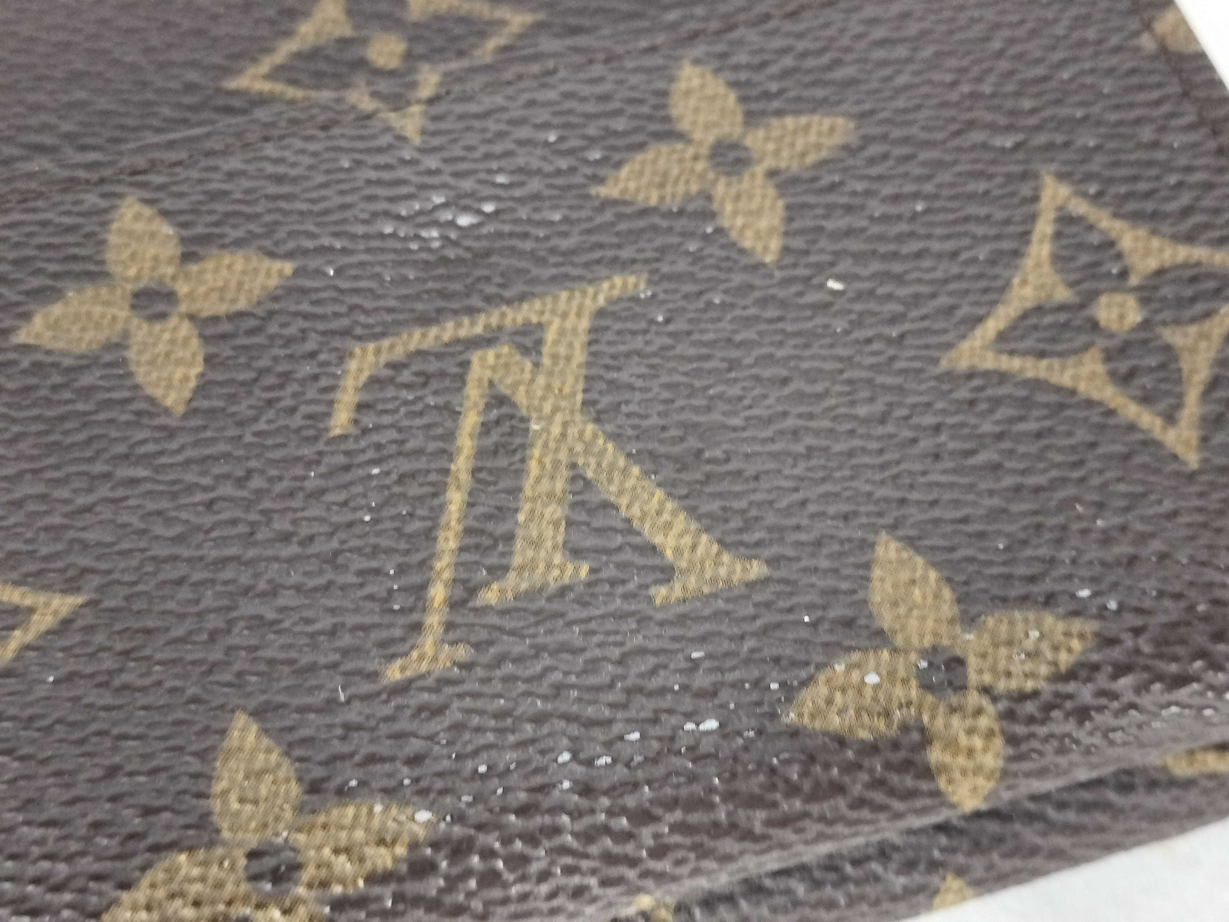 monogram lv folding wallet — view 14