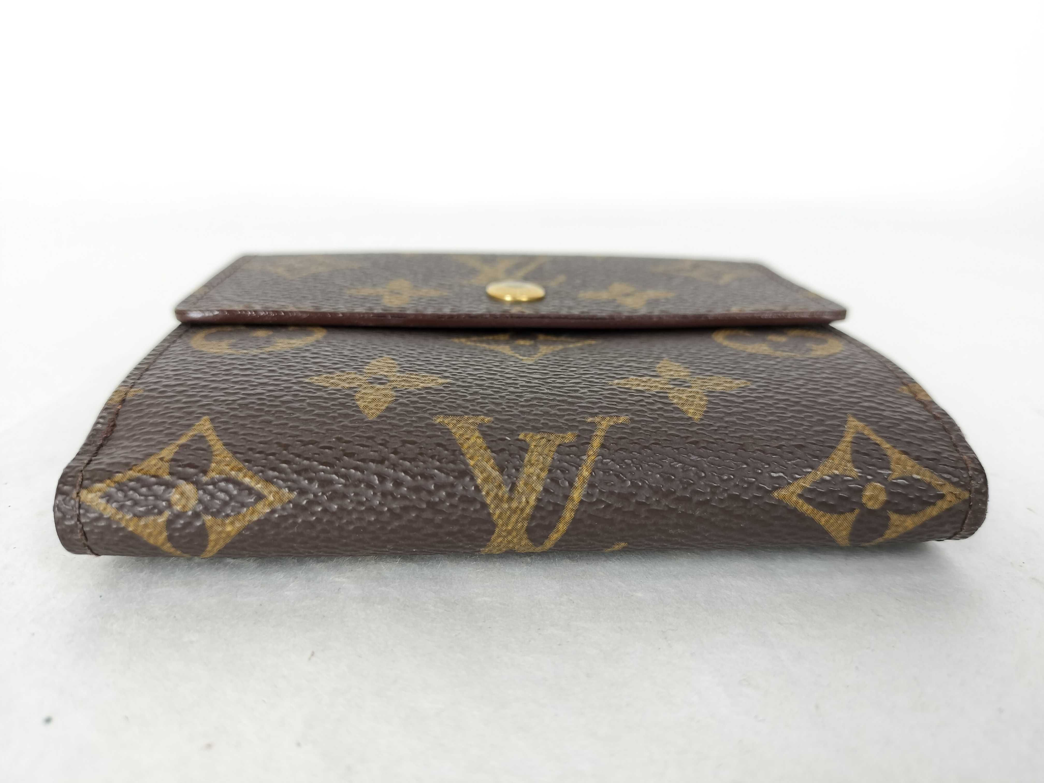 monogram lv folding wallet — view 3