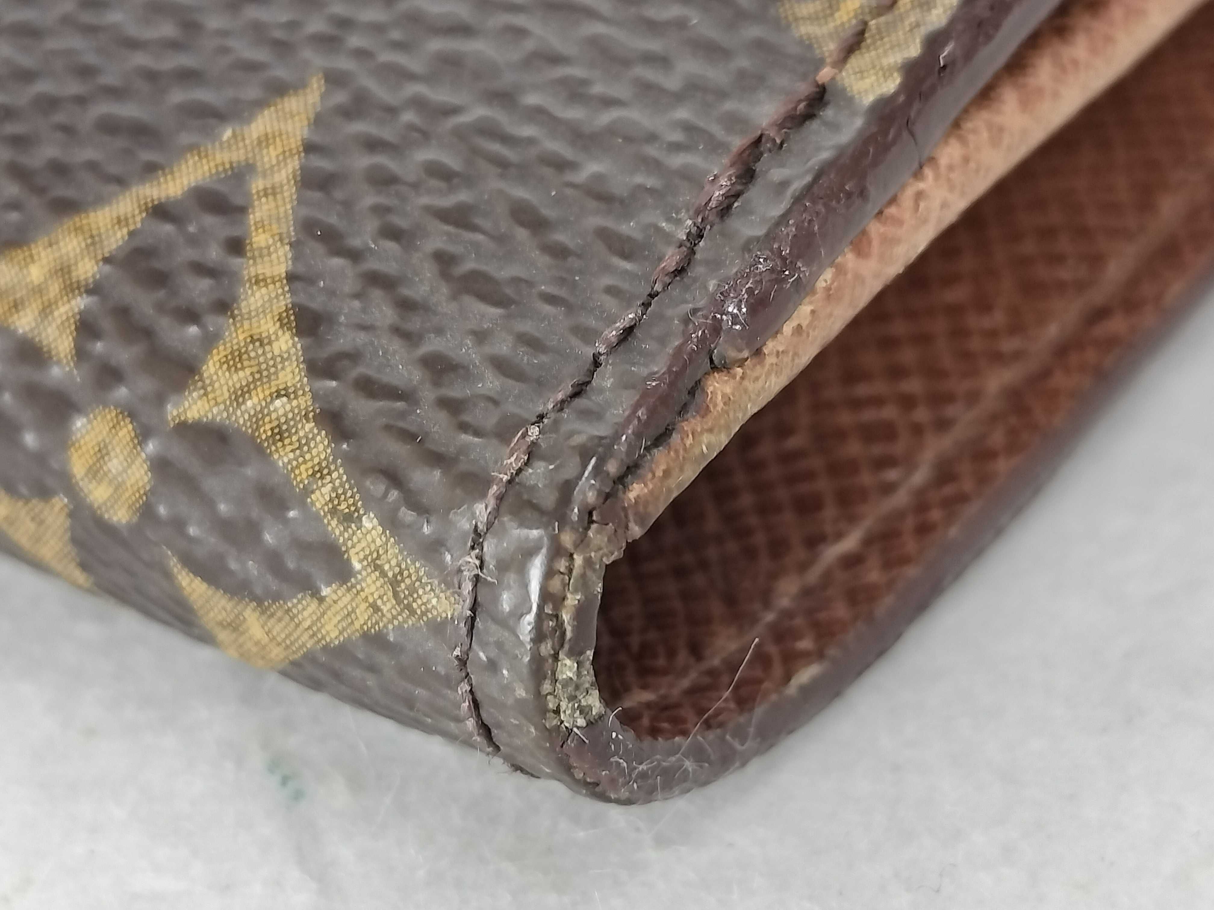 monogram lv folding wallet — view 4