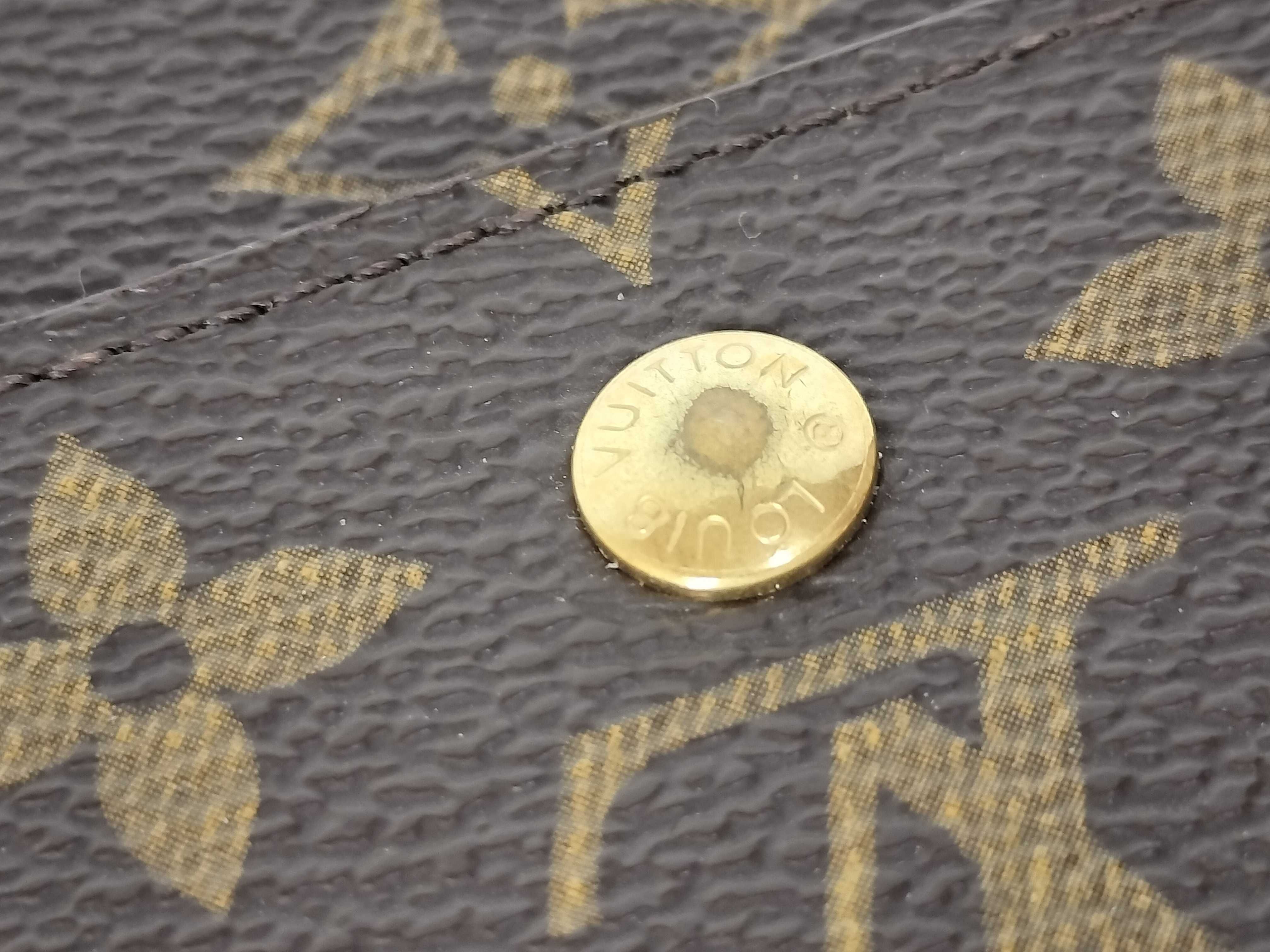 monogram lv folding wallet — view 7