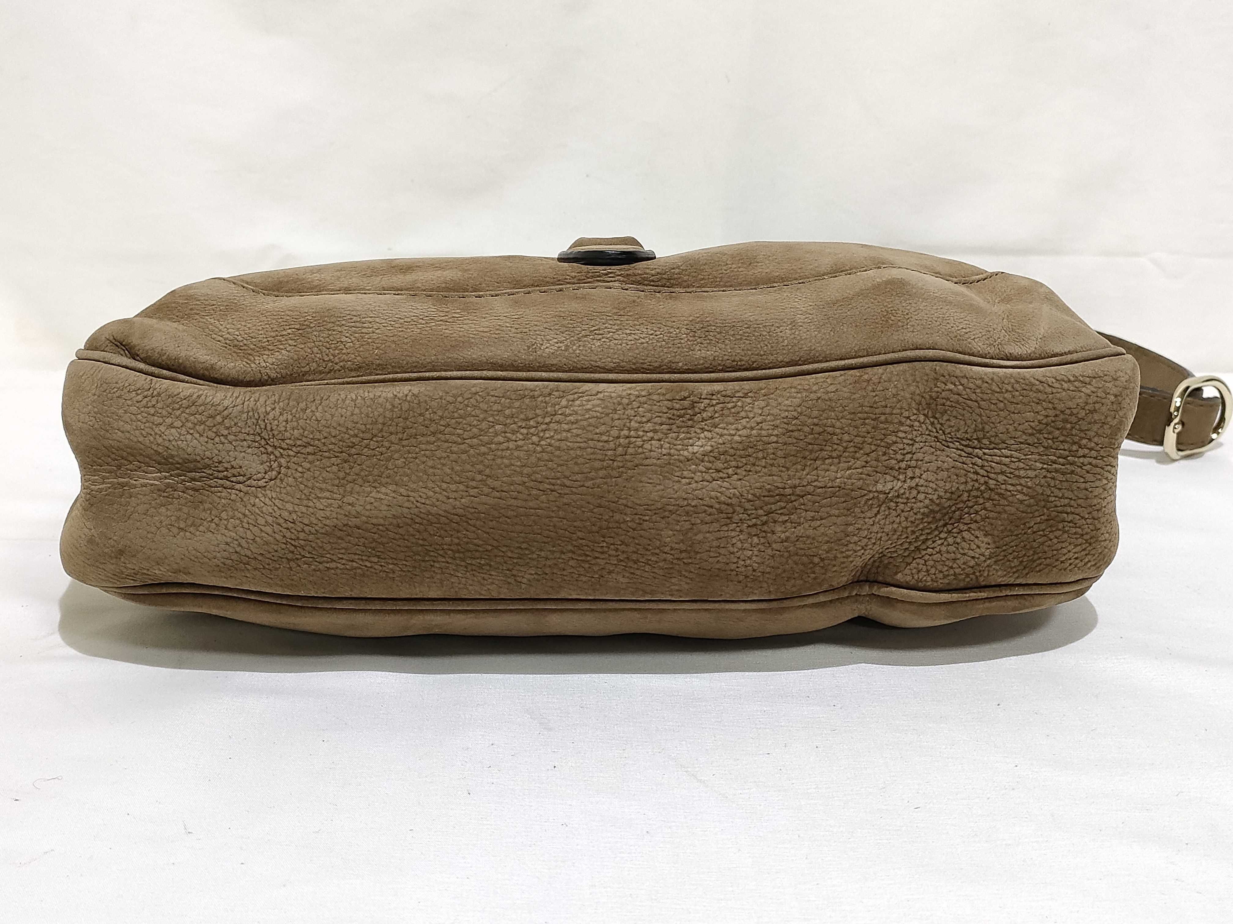 New Jackie Suede Shoulder Bag, Greige, 277520 (Shoulder Bag) — view 7