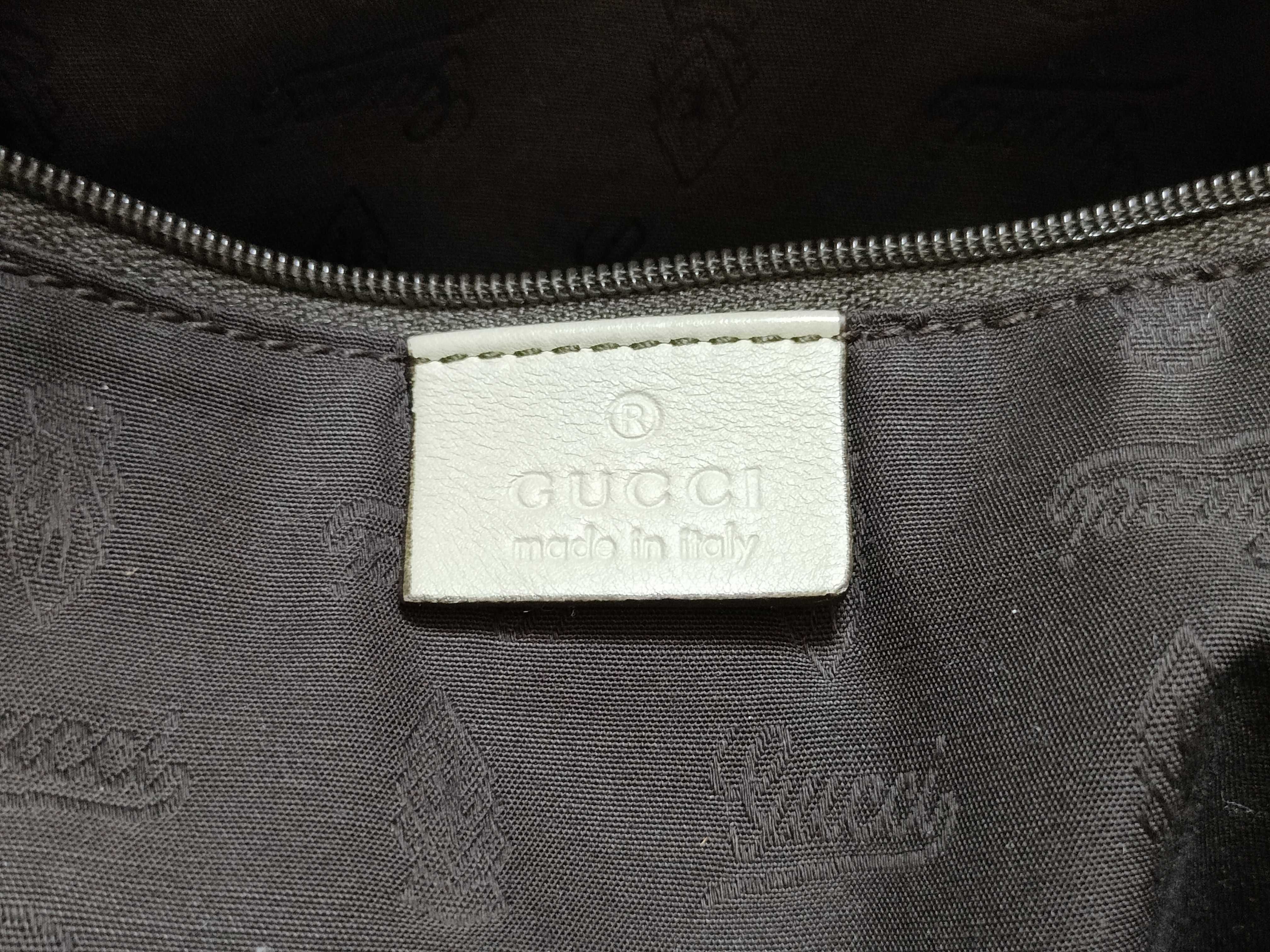 Guccissima Sukey Leather Handbag, Beige, 211944 Handbag — view 11