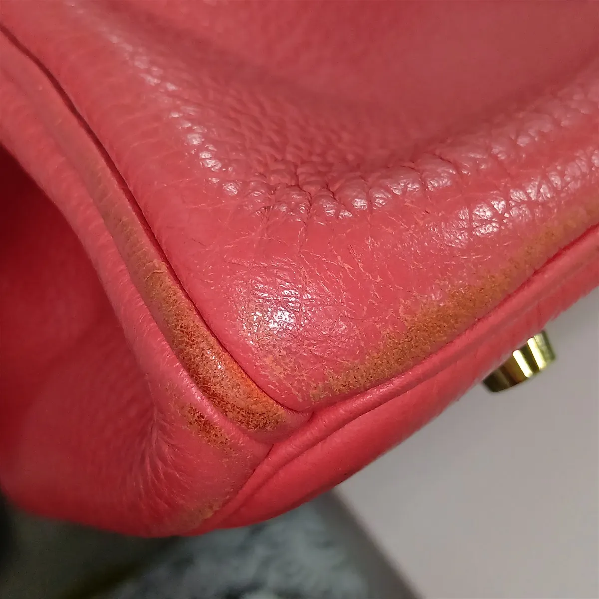 [Individually packaged] Hermes Birkin 35 Letournée Taurillon Clemence Bougainvillea Gold Hardware N:2010 — view 13