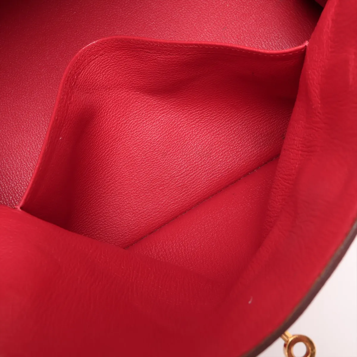 [Individually packaged] Hermes Birkin 35 Letournée Taurillon Clemence Bougainvillea Gold Hardware N:2010 — view 8