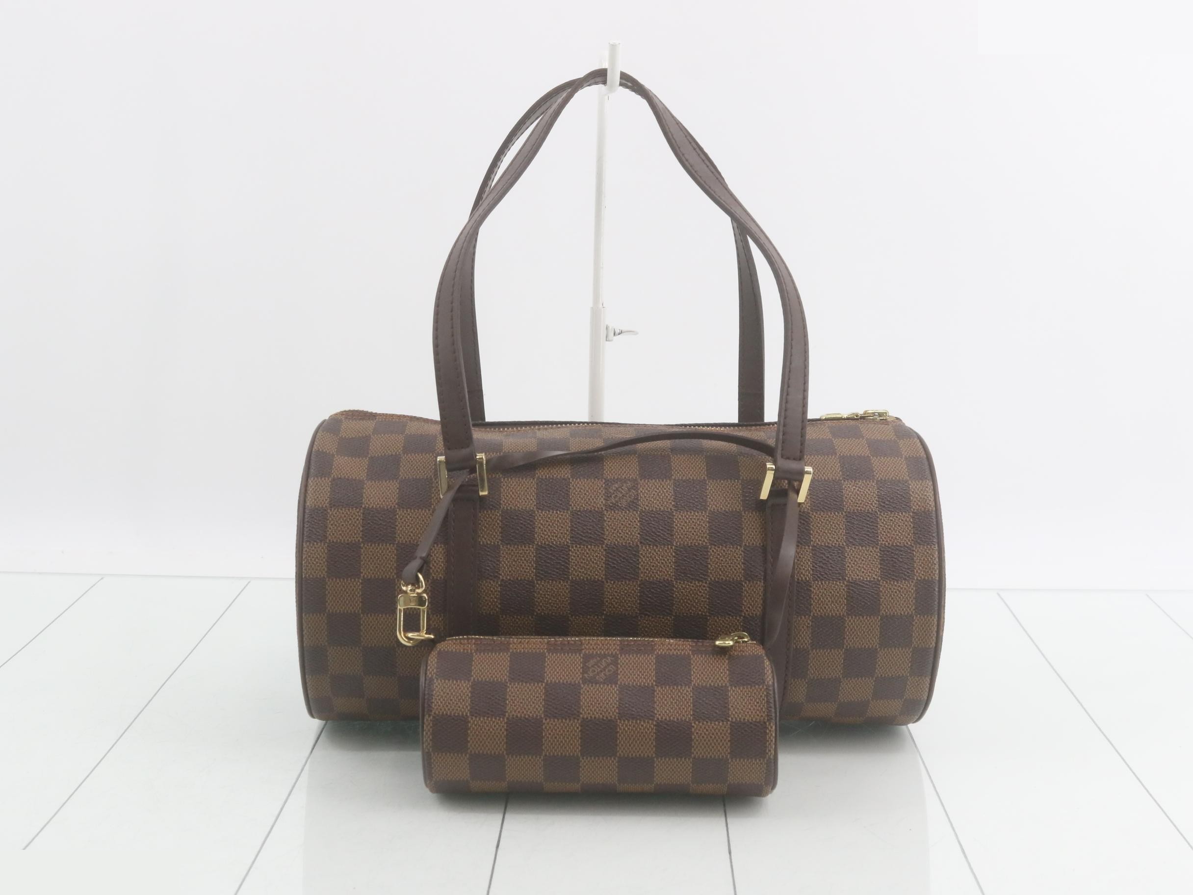 N51303 Damier Papillon GM Handbag with Pouch, Dust Bag Included