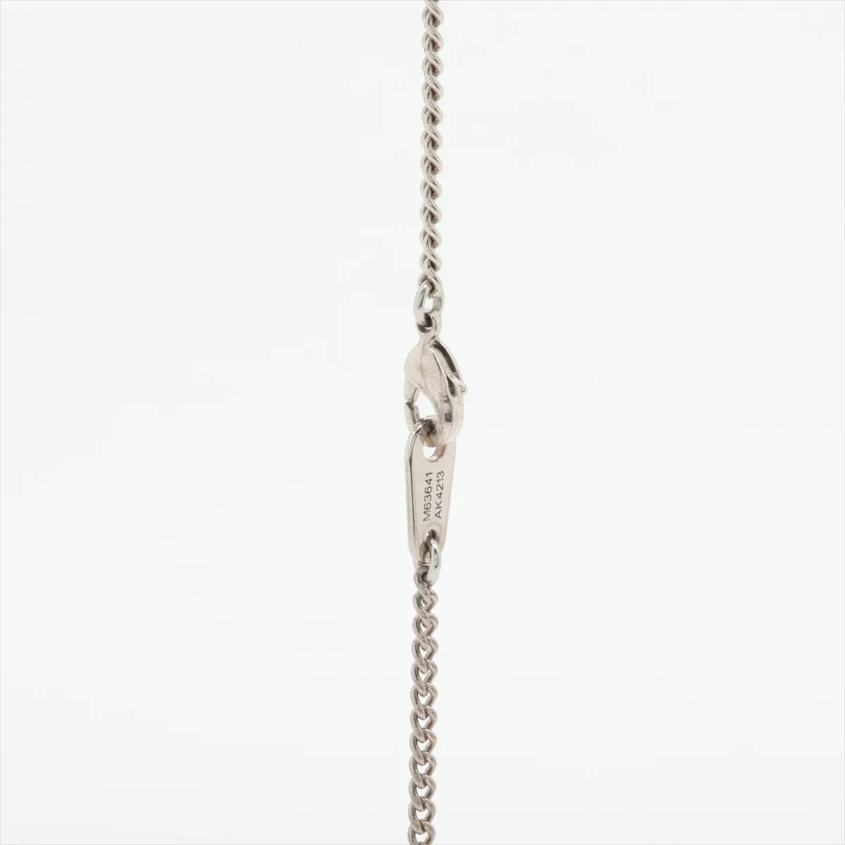 M63641 Collier Charms Monogram Eclipse AK4213 Necklace Metal x PVC Black x Silver — view 3