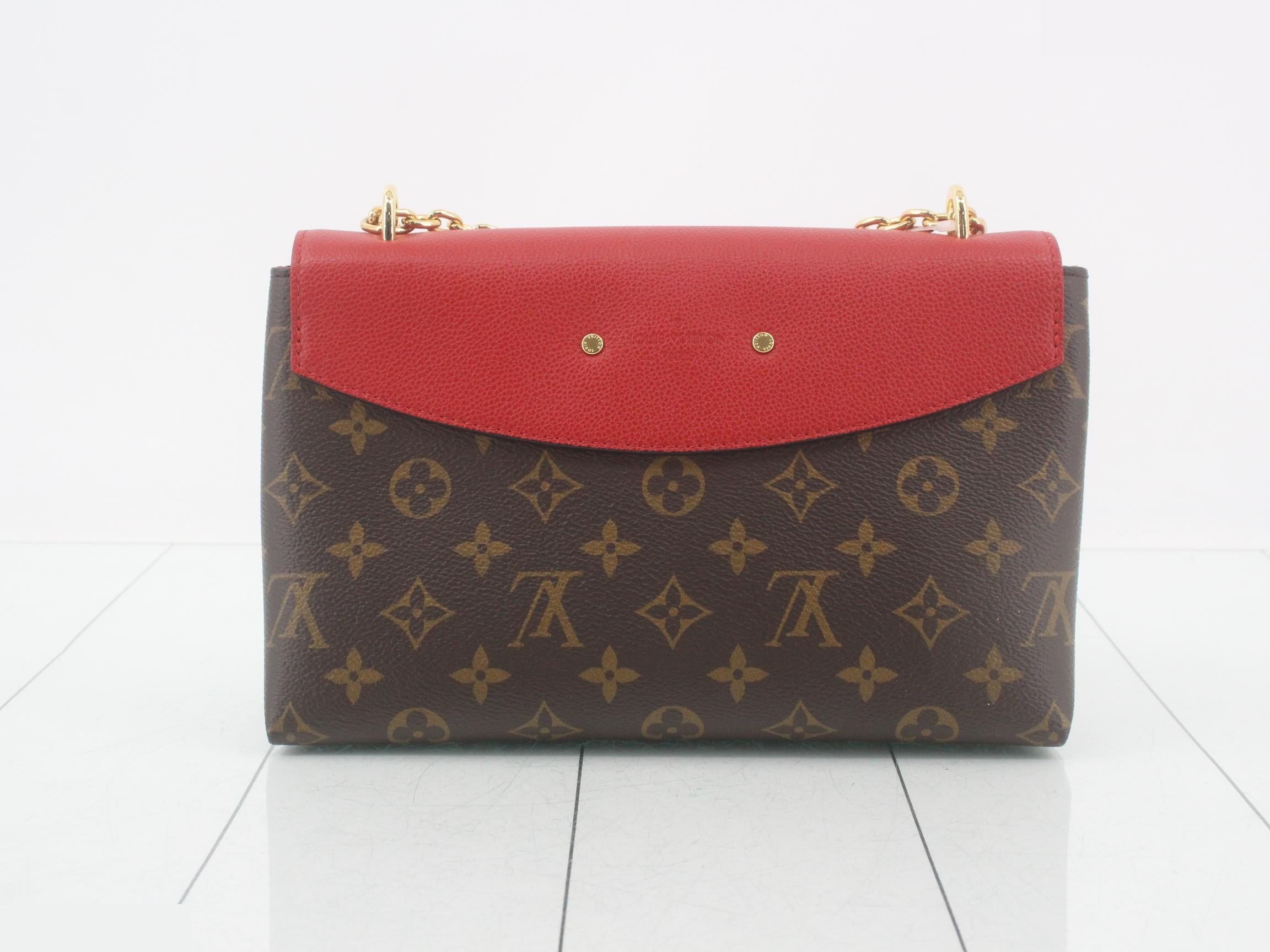 Monogram Saint-Placide Cerise Shoulder Bag — view 2