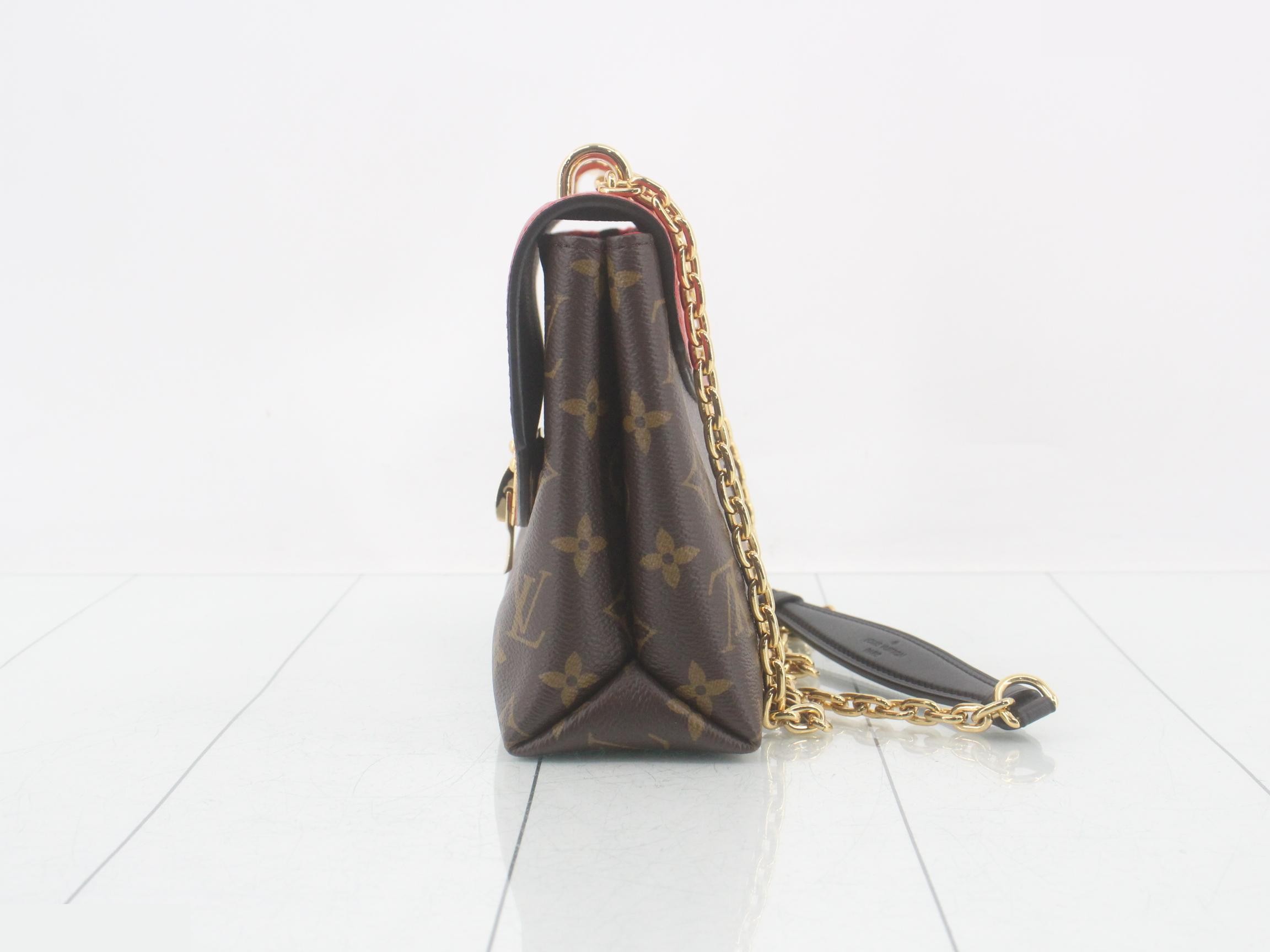 Monogram Saint-Placide Cerise Shoulder Bag — view 3