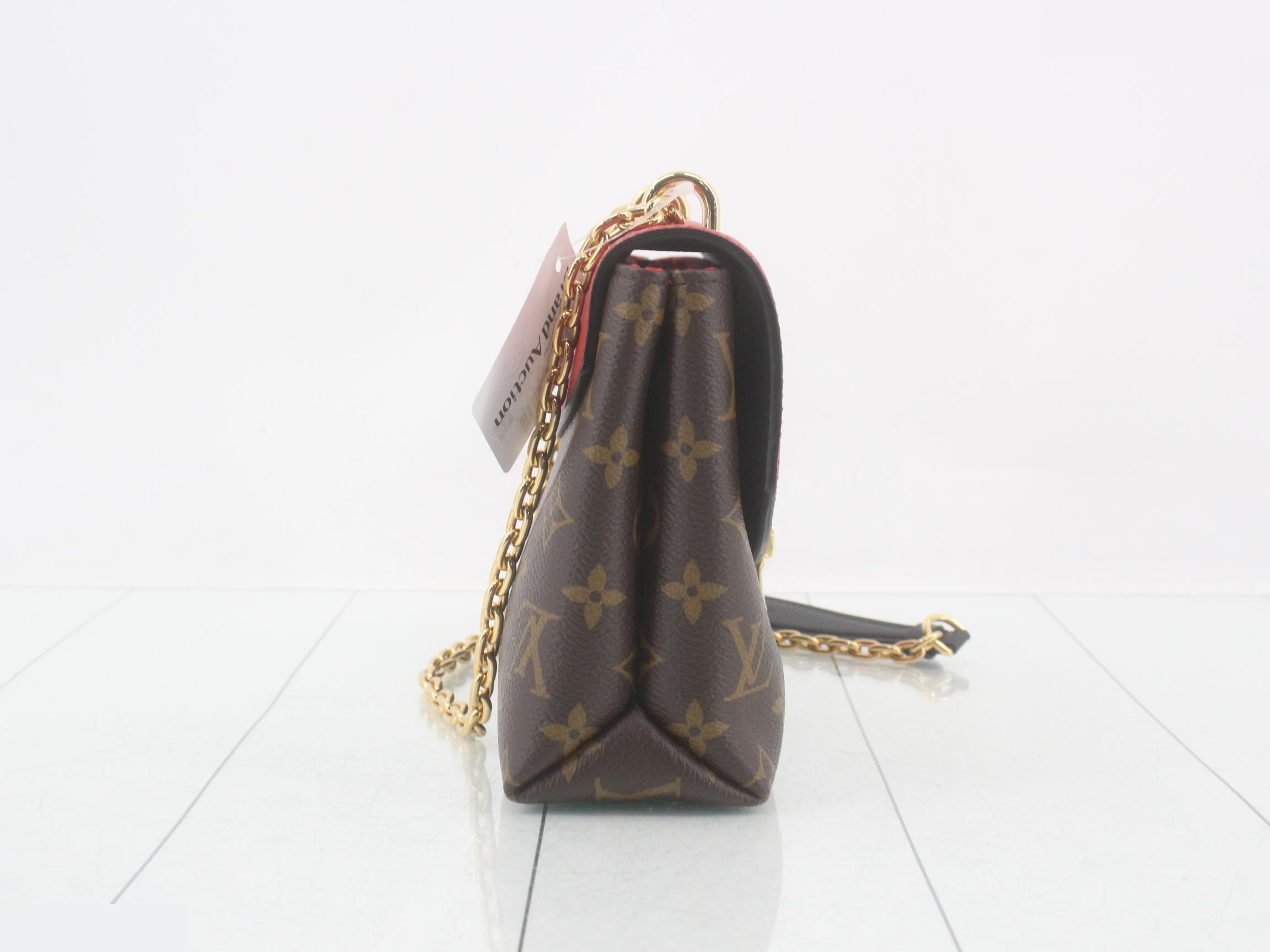 Monogram Saint-Placide Cerise Shoulder Bag — view 4