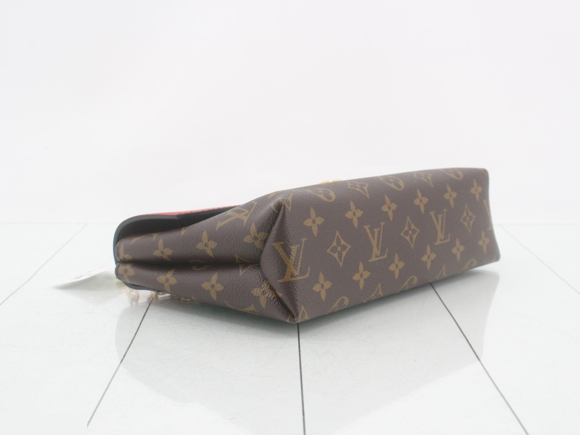Monogram Saint-Placide Cerise Shoulder Bag — view 5