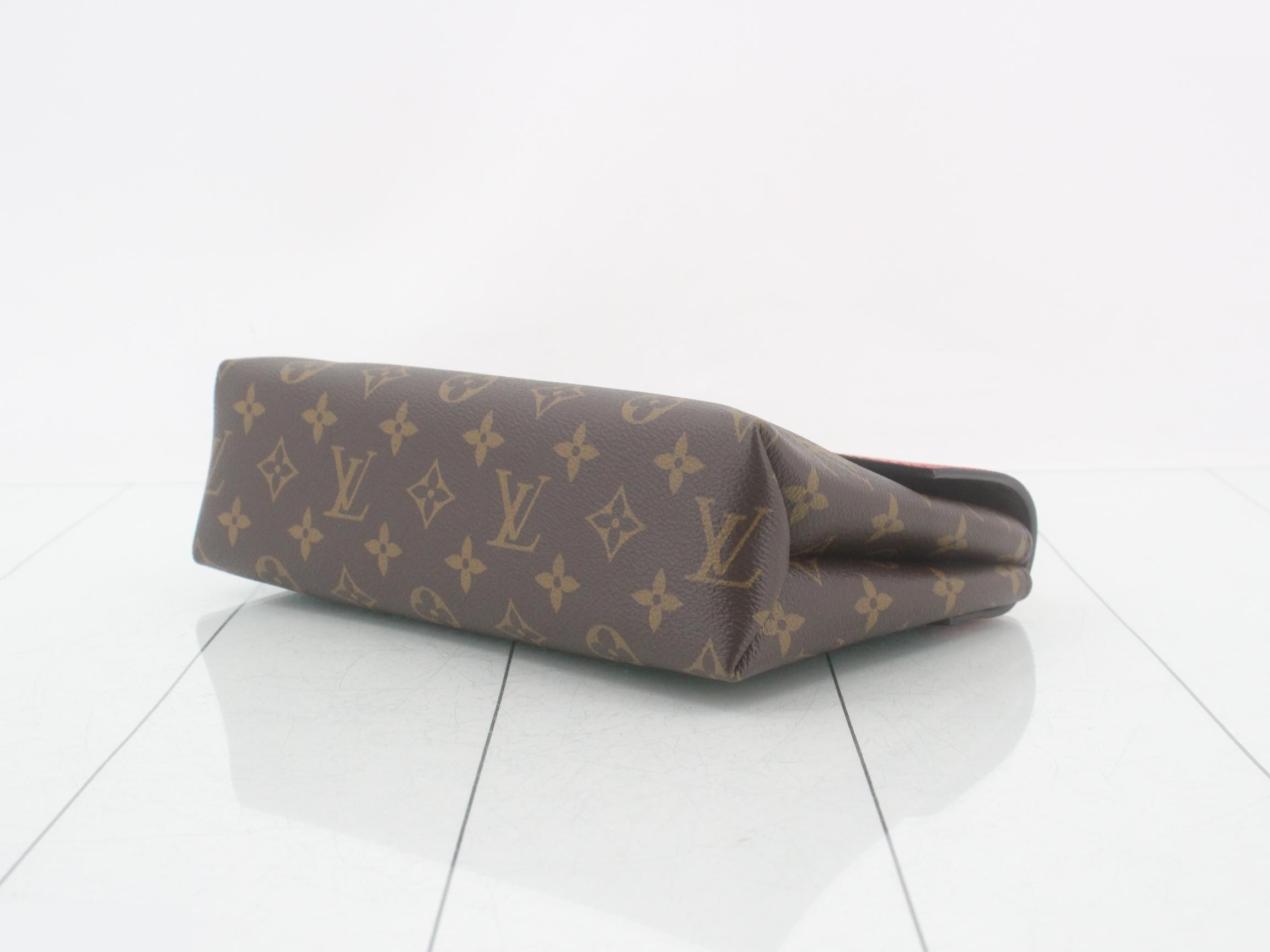 Monogram Saint-Placide Cerise Shoulder Bag — view 6