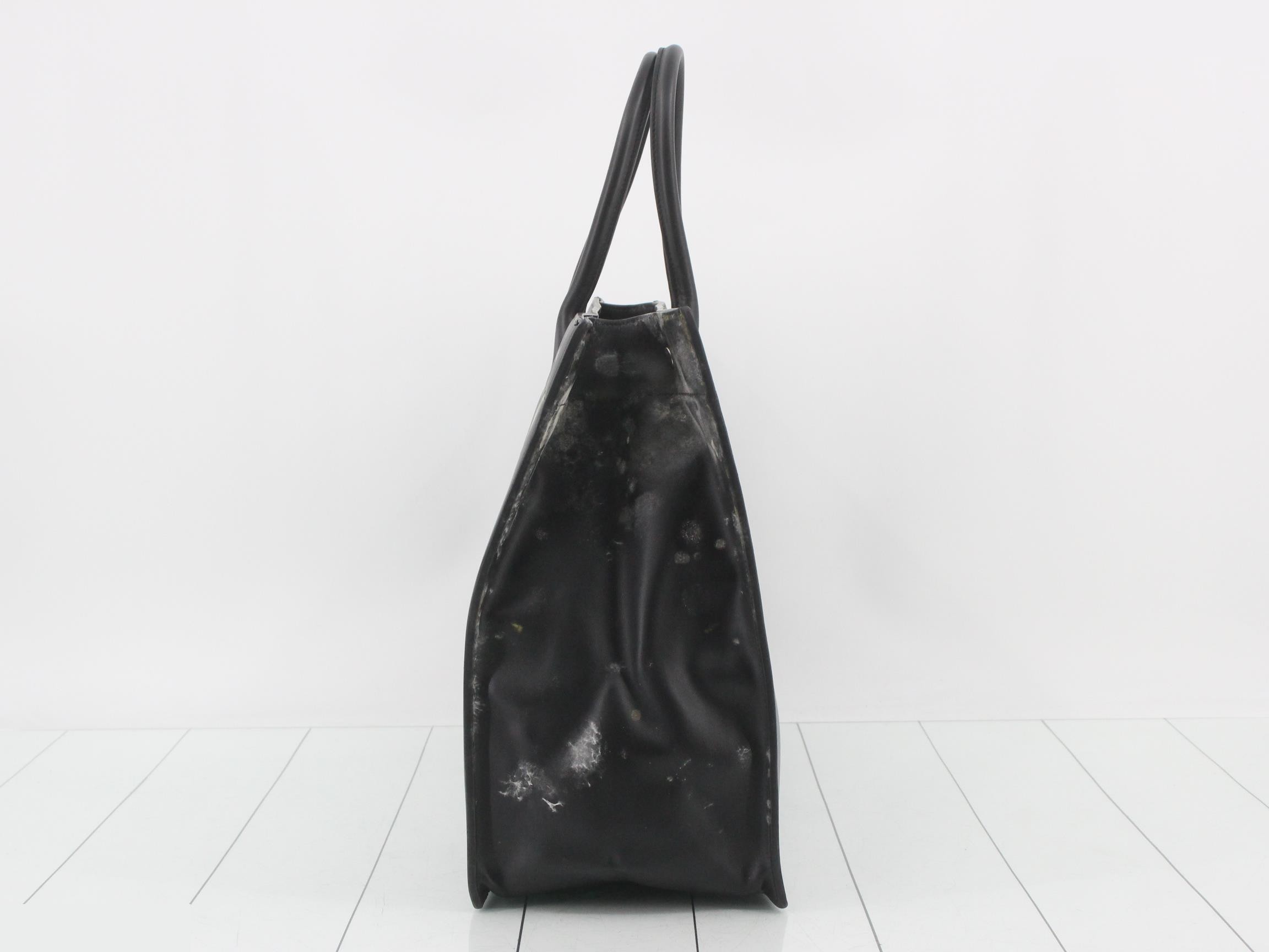 Rive Gauche Leather Tote Bag — view 3