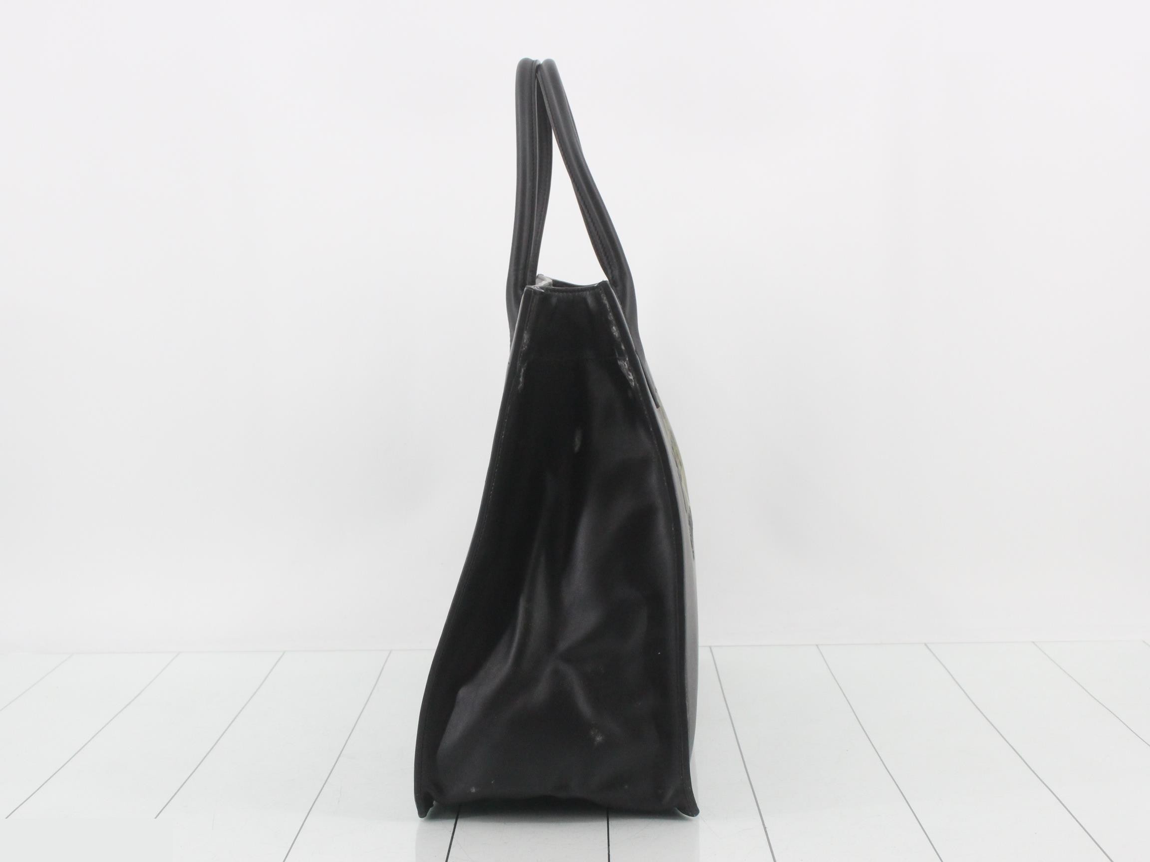 Rive Gauche Leather Tote Bag — view 4