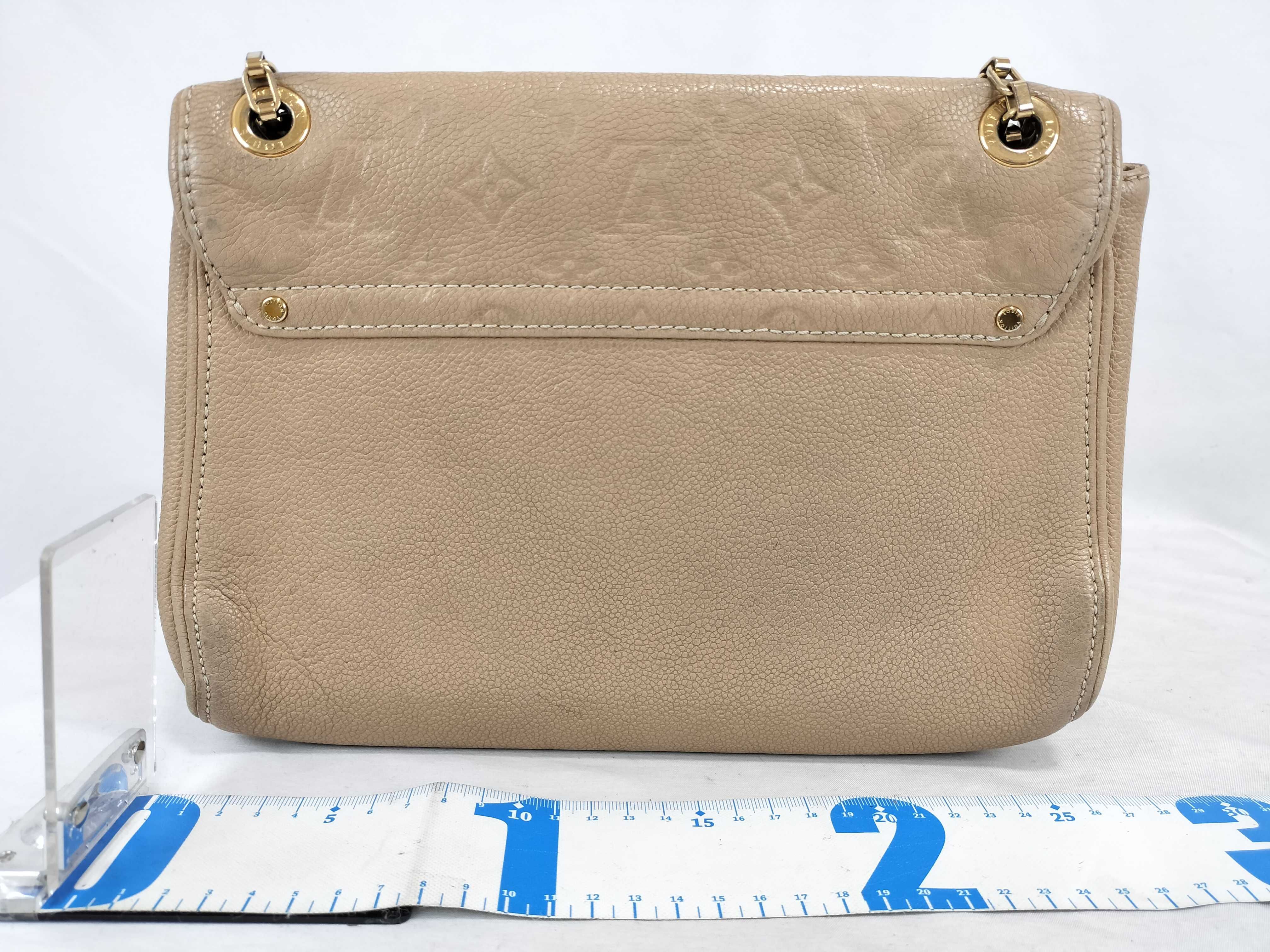 PH- Monogram Empreinte Saint Germain Shoulder Bag Beige Leather M Shoulder Bag — view 2